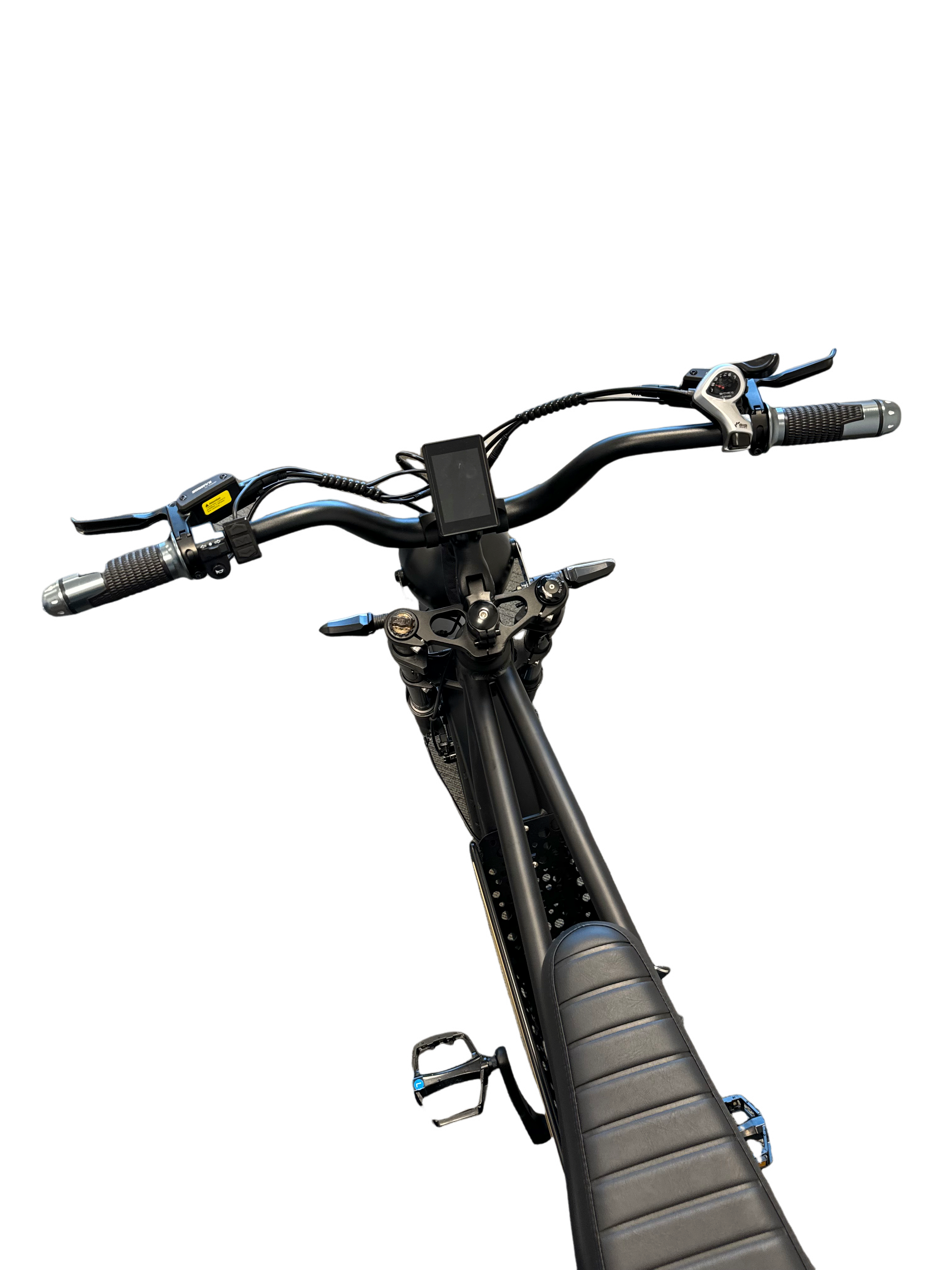 Diablo Q6 Fatbike 7RD Shimano Versnellingen en Hydraulische remmen inclusief alle accessoires - Mat zwart - AE-trading