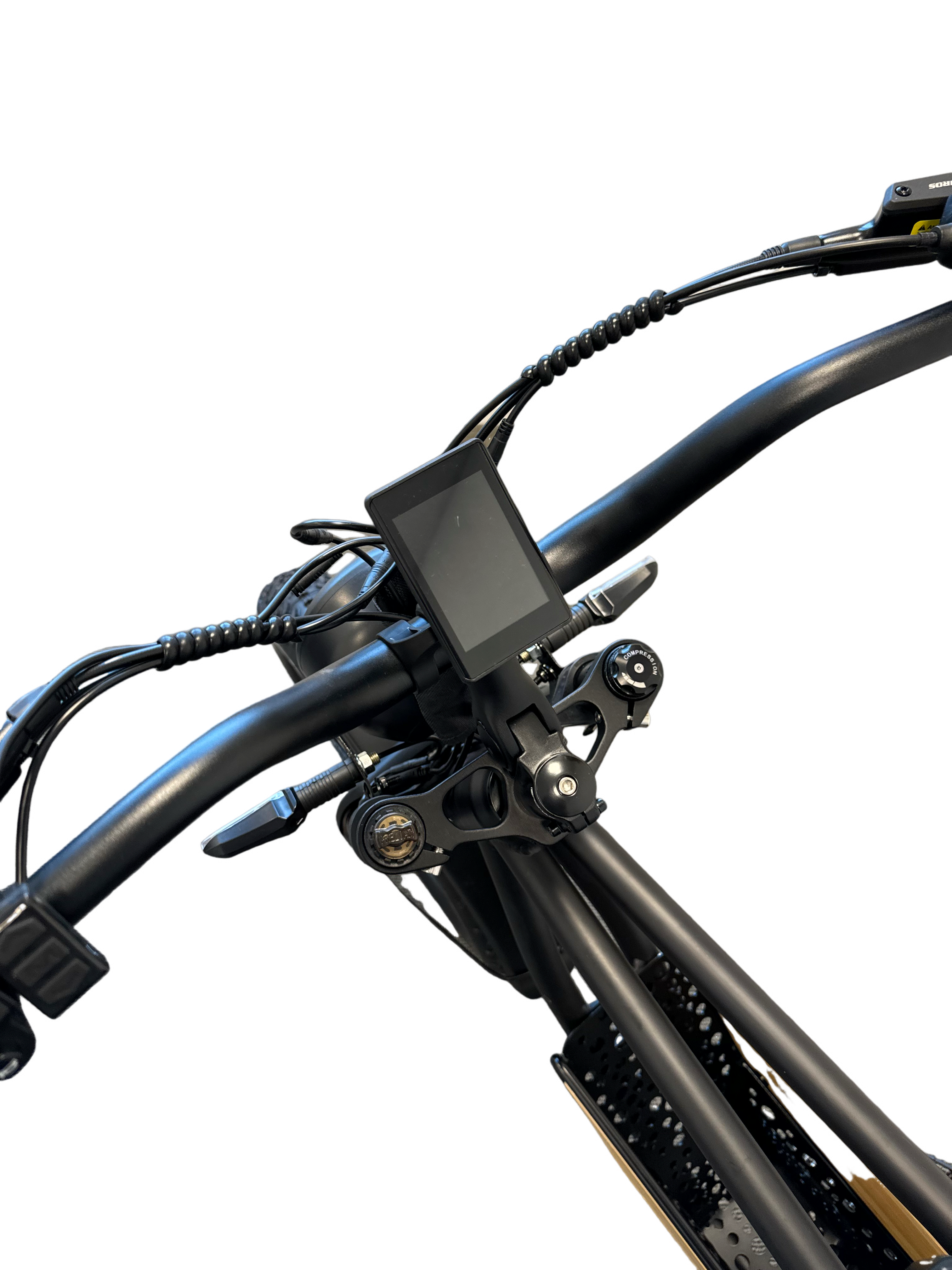Diablo Q6 Fatbike 7RD Shimano Versnellingen en Hydraulische remmen inclusief alle accessoires - Mat zwart - AE-trading