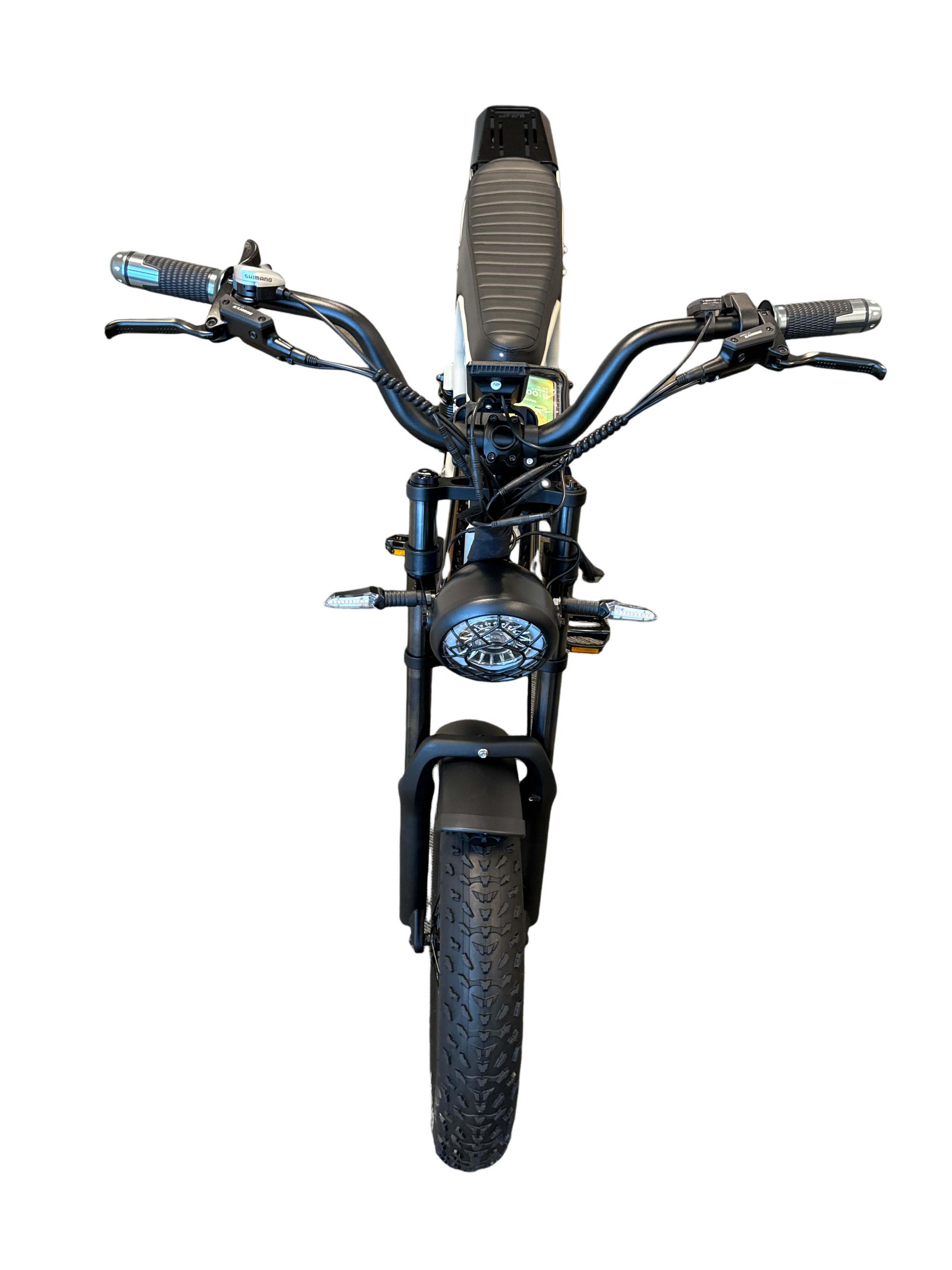 Diablo Q6 Fatbike 7RD Shimano Versnellingen en Hydraulische Remmen met alle Accessoires - Fashion Grey - AE-trading