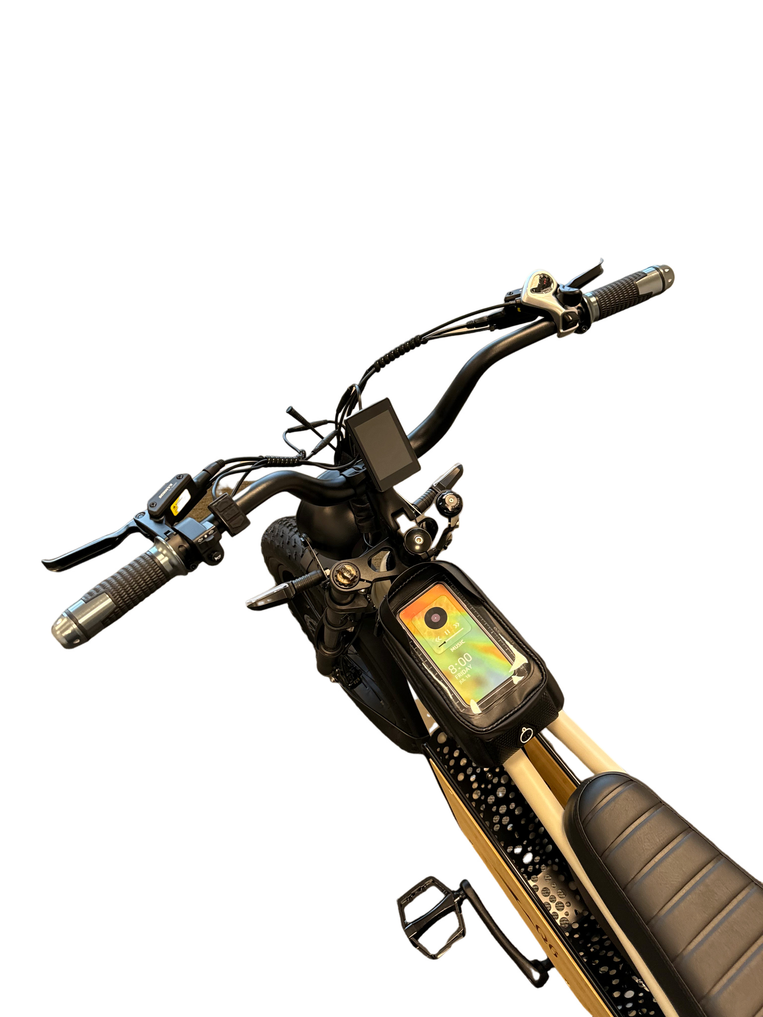 Diablo Q6 Fatbike 7RD Shimano Versnellingen en Hydraulische Remmen met alle Accessoires - Fashion Grey - AE-trading