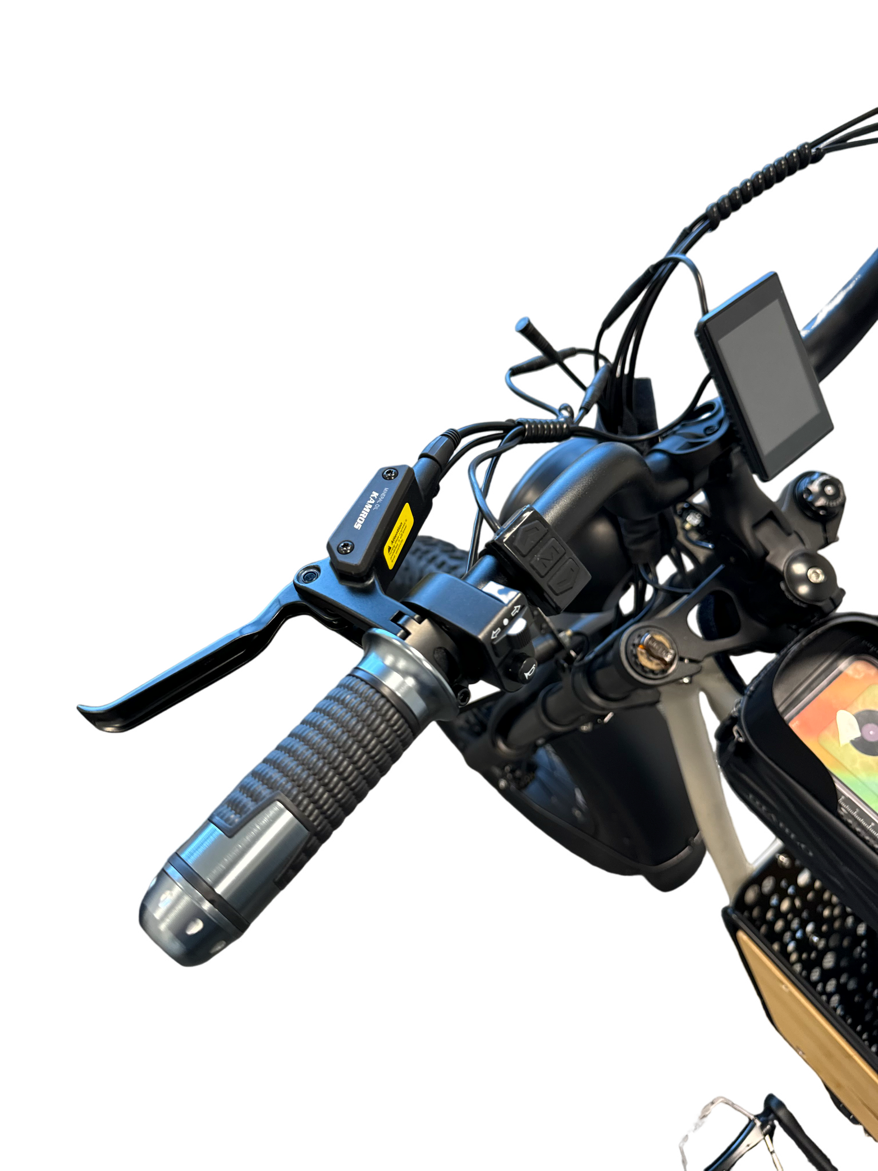 Diablo Q6 Fatbike 7RD Shimano Versnellingen en Hydraulische Remmen met alle Accessoires - Fashion Grey - AE-trading