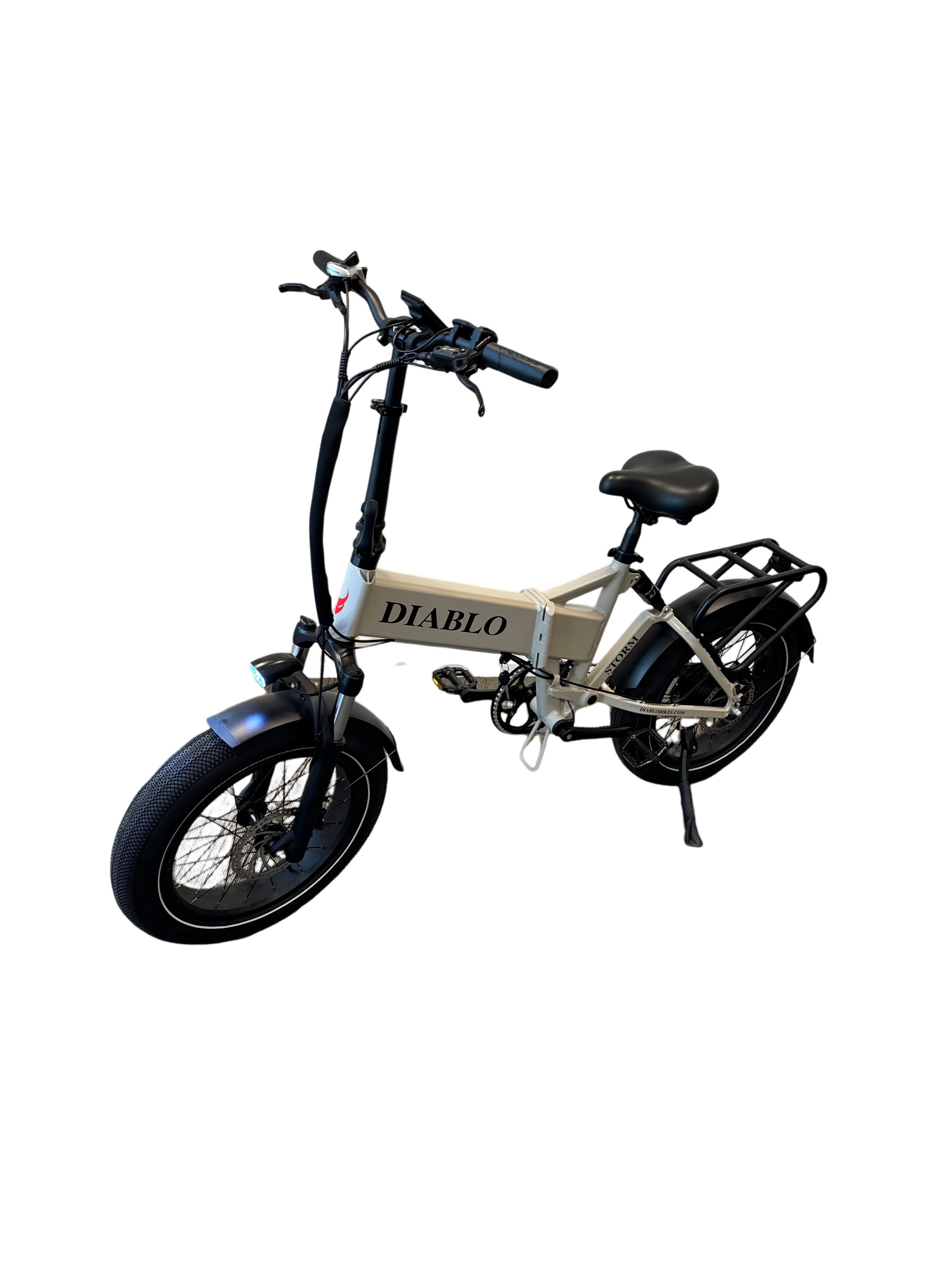 Diablo Storm Fatbike Vouwfiets met Hydraulische remmen - Fashion Grey - AE-trading