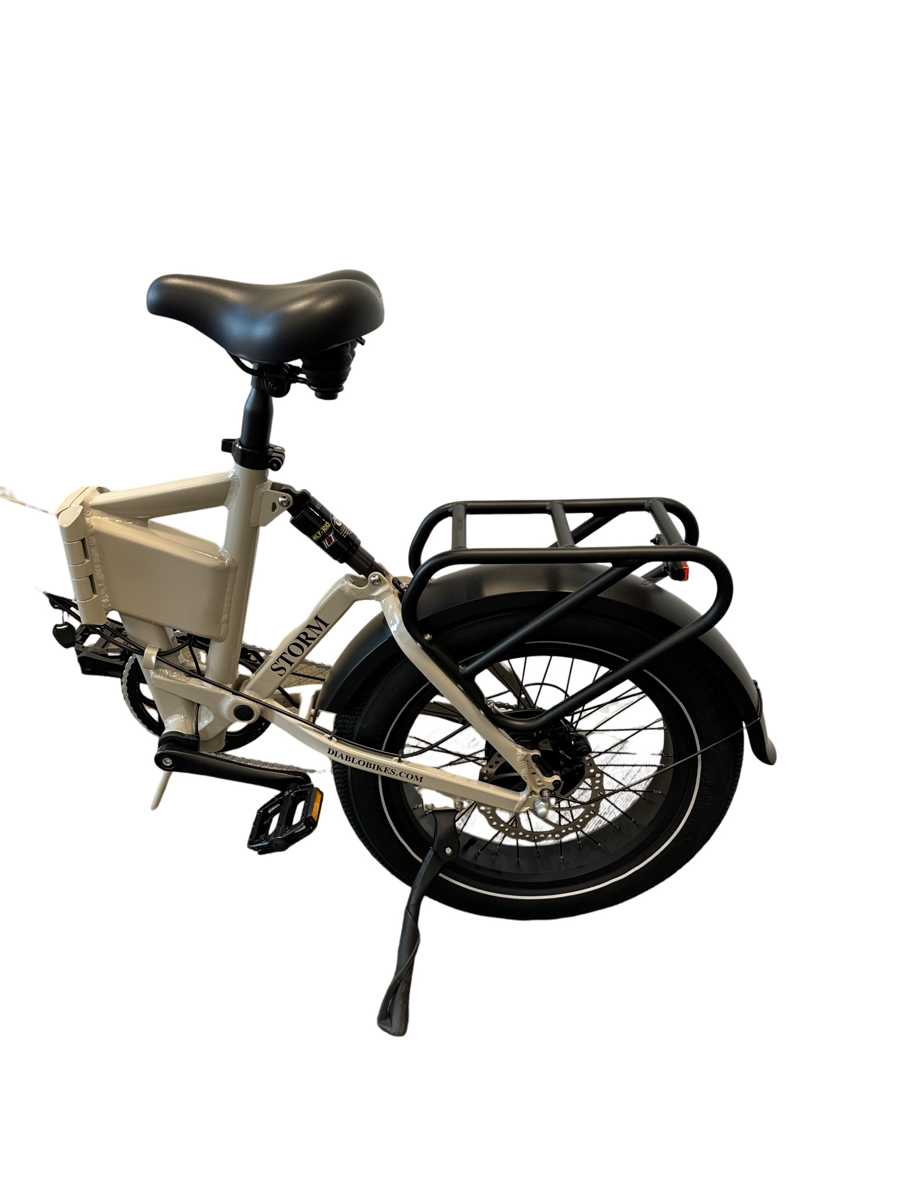 Diablo Storm Fatbike Vouwfiets met Hydraulische remmen - Fashion Grey - AE-trading