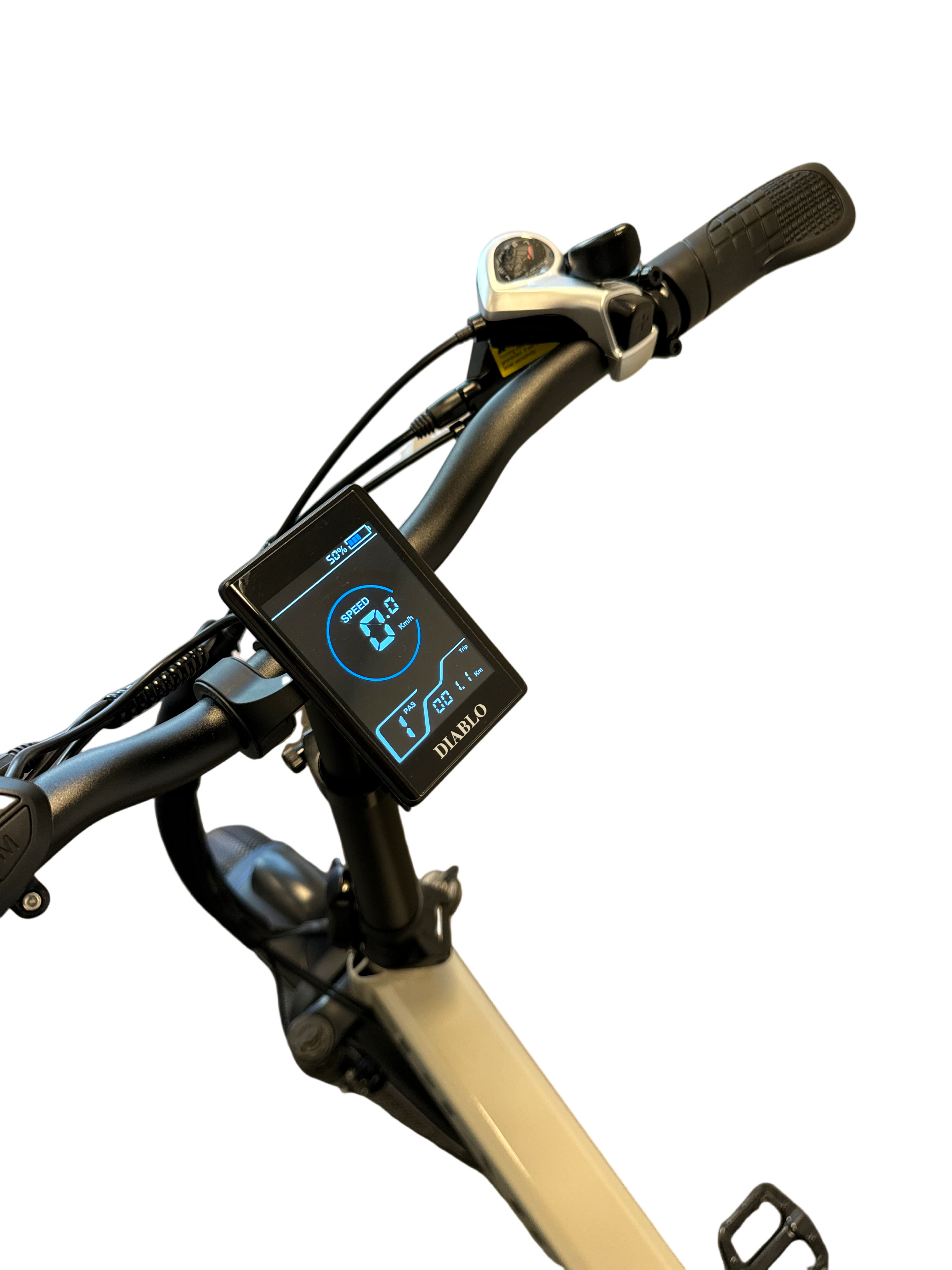 Diablo Storm Fatbike Vouwfiets met Hydraulische remmen - Fashion Grey - AE-trading