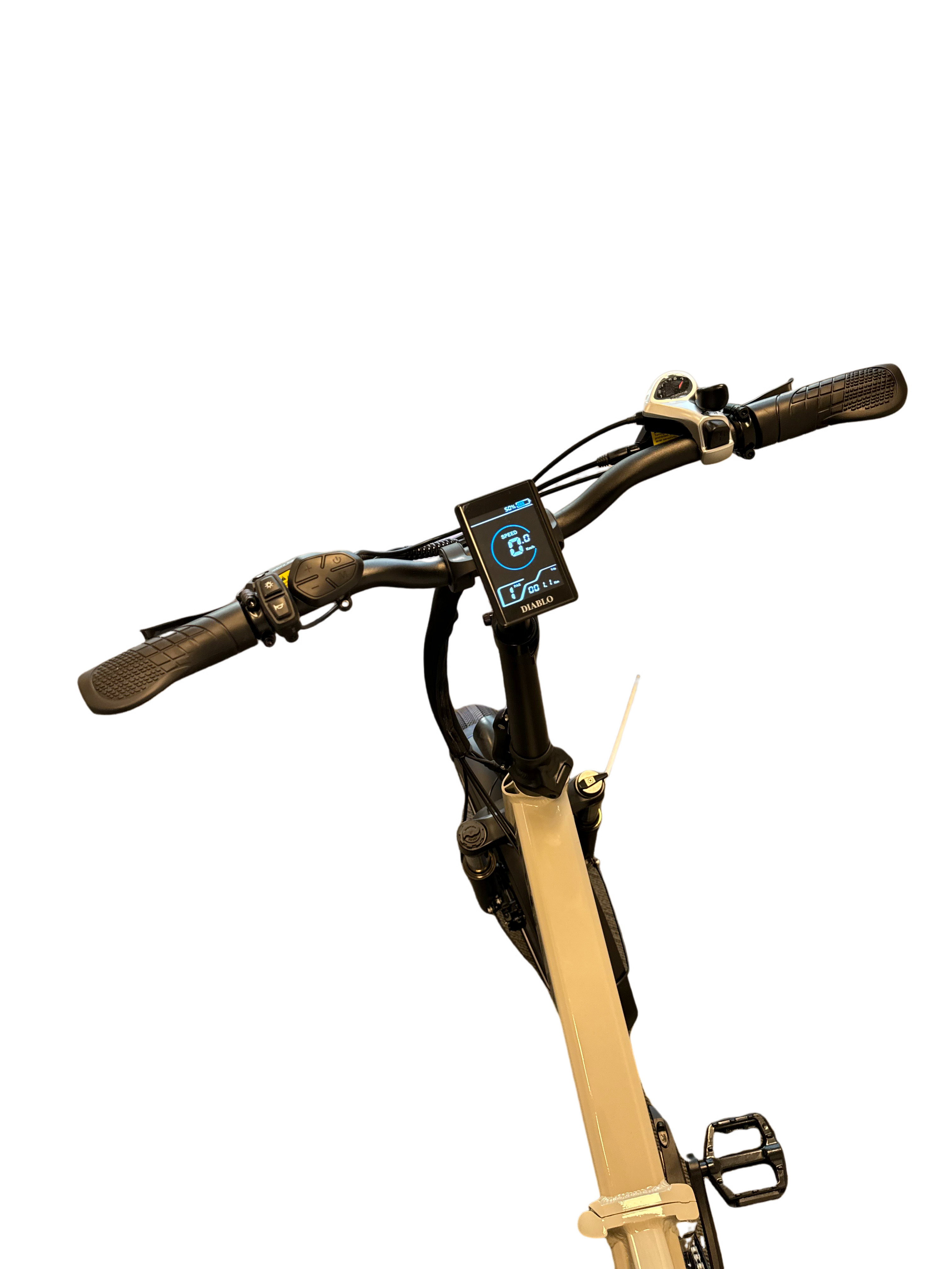 Diablo Storm Fatbike Vouwfiets met Hydraulische remmen - Fashion Grey - AE-trading