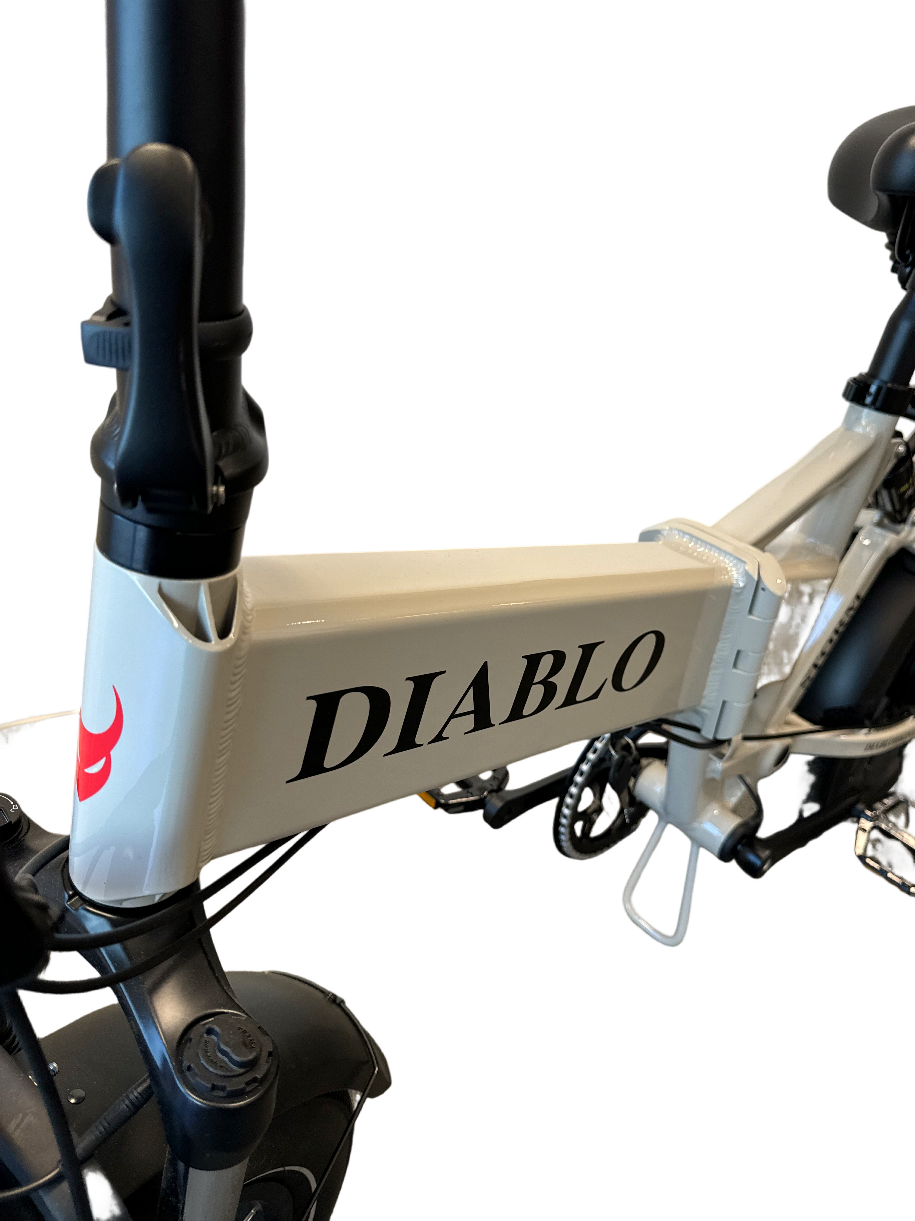 Diablo Storm Fatbike Vouwfiets met Hydraulische remmen - Fashion Grey - AE-trading