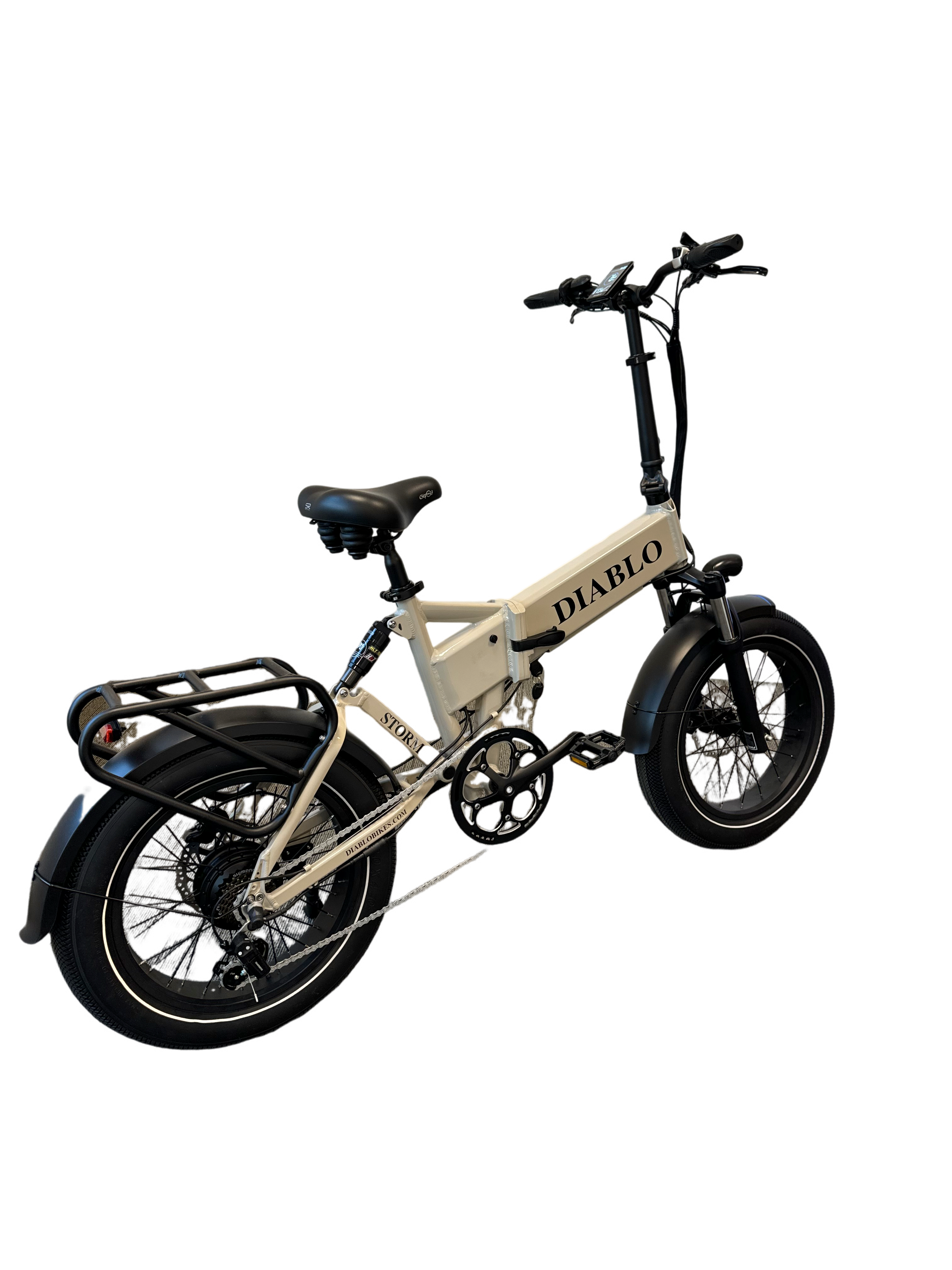 Diablo Storm Fatbike Vouwfiets met Hydraulische remmen - Fashion Grey - AE-trading