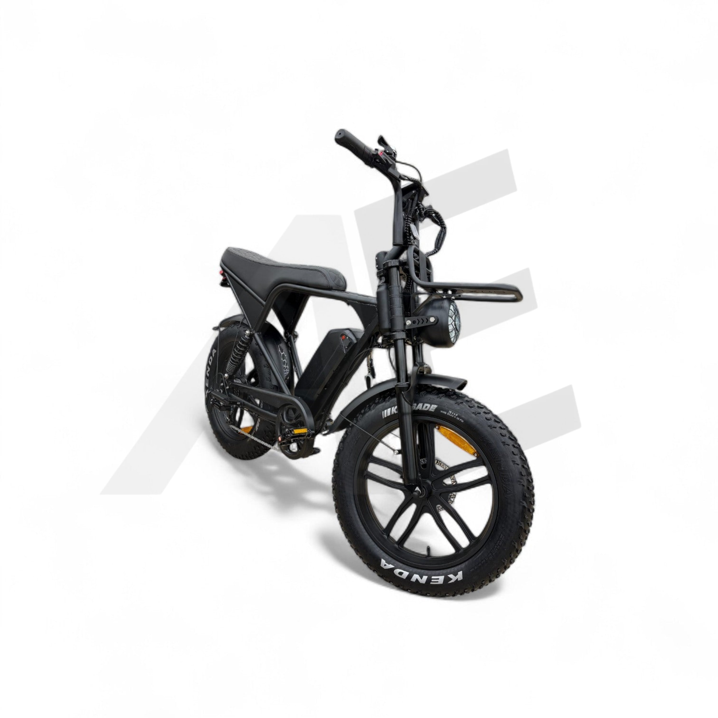 Ouxi C80 Pro Fatbike Zwart met Hydraulische Remmen - AE-trading