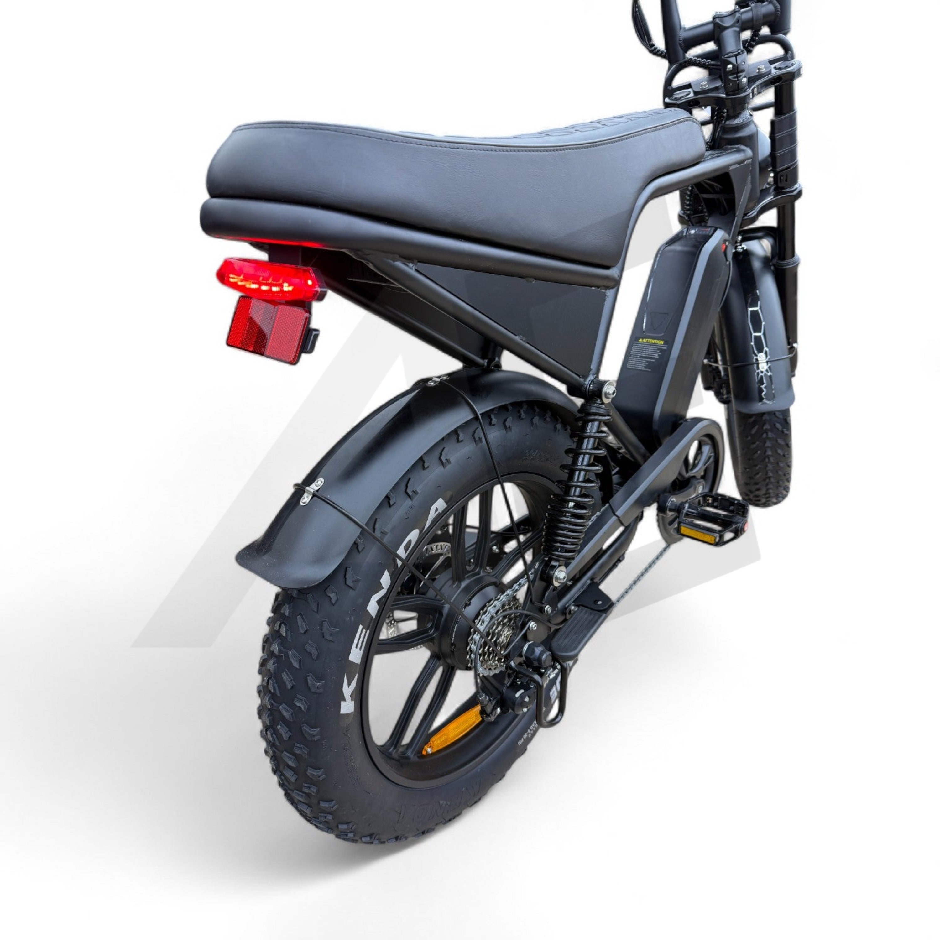 Ouxi C80 Pro Fatbike Zwart met Hydraulische Remmen - AE-trading