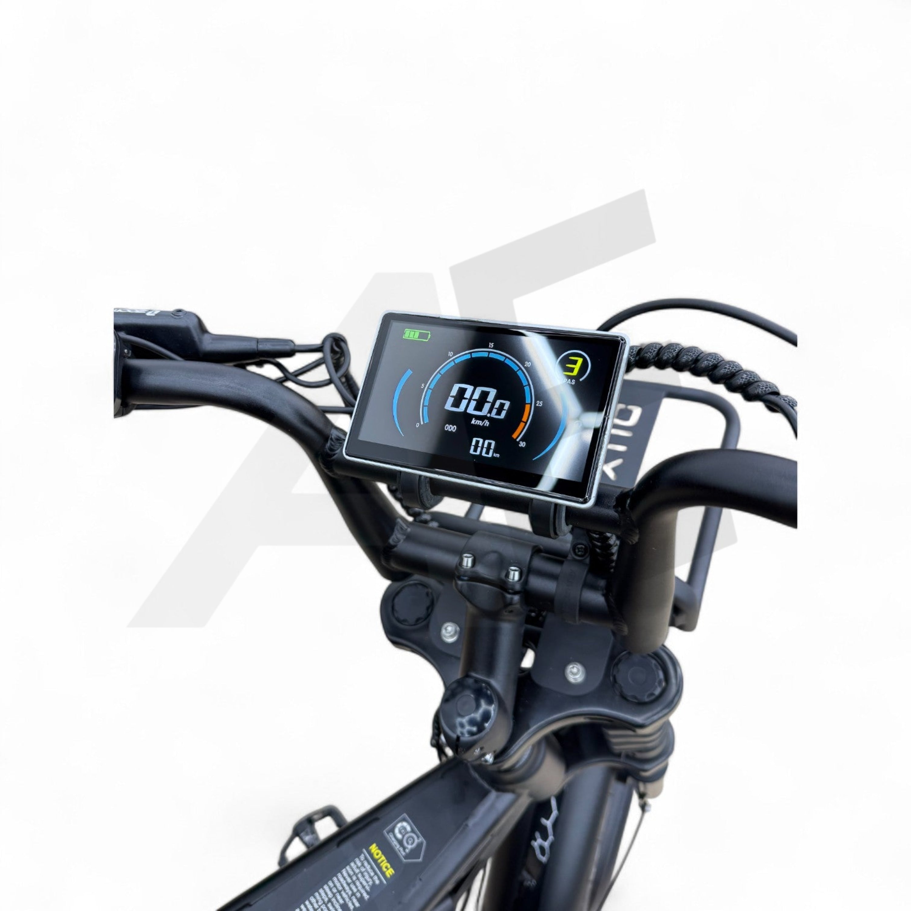 Ouxi C80 Pro Fatbike Zwart met Hydraulische Remmen - AE-trading
