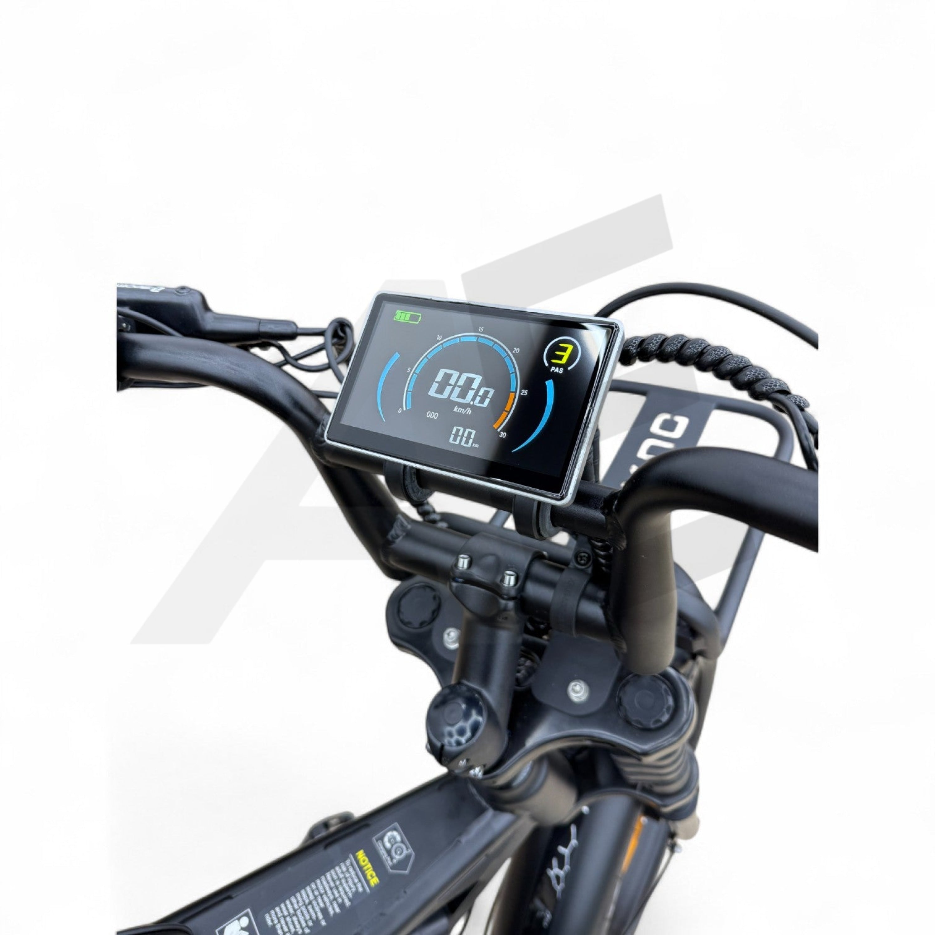 Ouxi C80 Pro Fatbike Zwart met Hydraulische Remmen - AE-trading