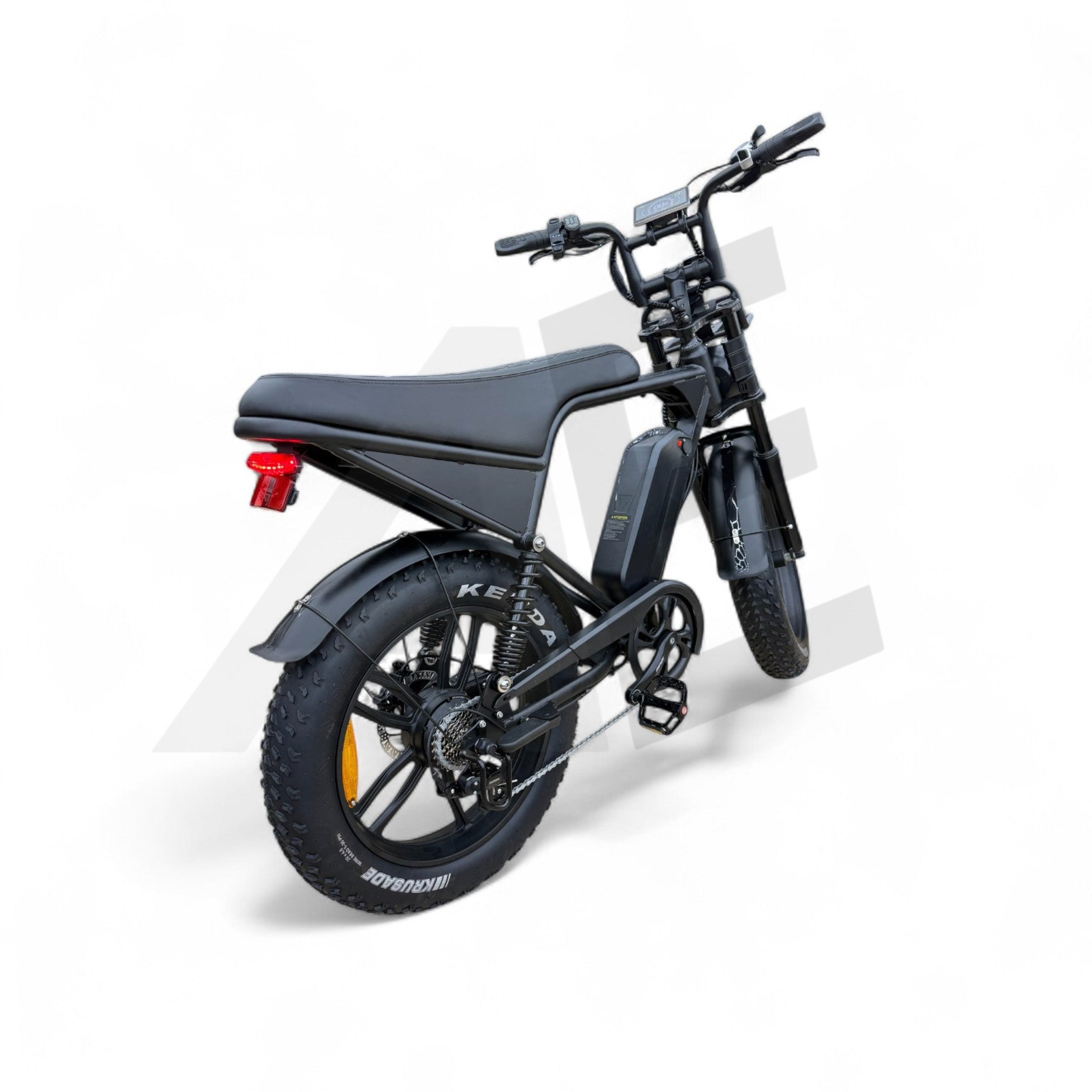 Ouxi C80 Pro Fatbike Zwart met Hydraulische Remmen - AE-trading