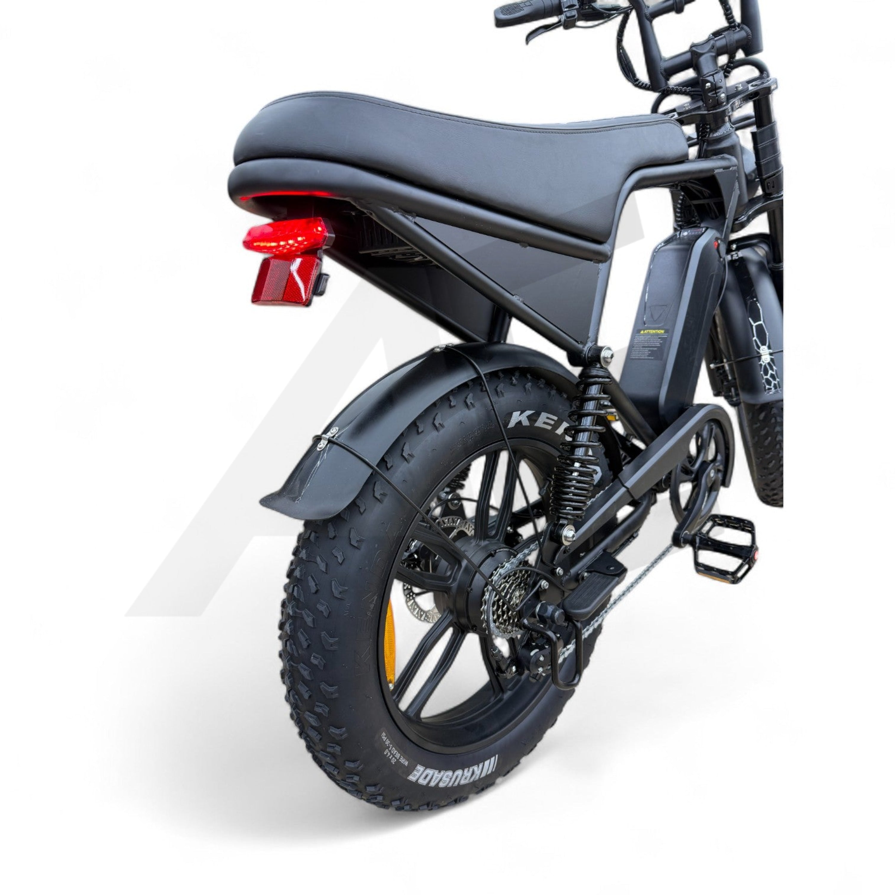 Ouxi C80 Pro Fatbike Zwart met Hydraulische Remmen - AE-trading