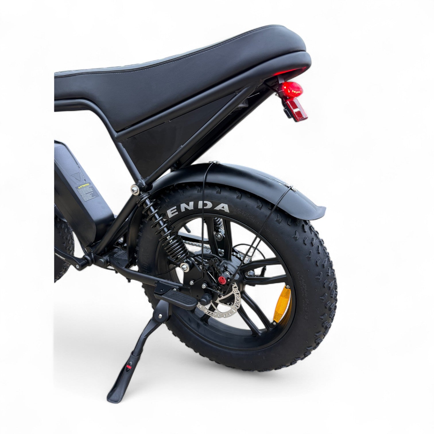 Ouxi C80 Pro Fatbike Zwart met Hydraulische Remmen - AE-trading