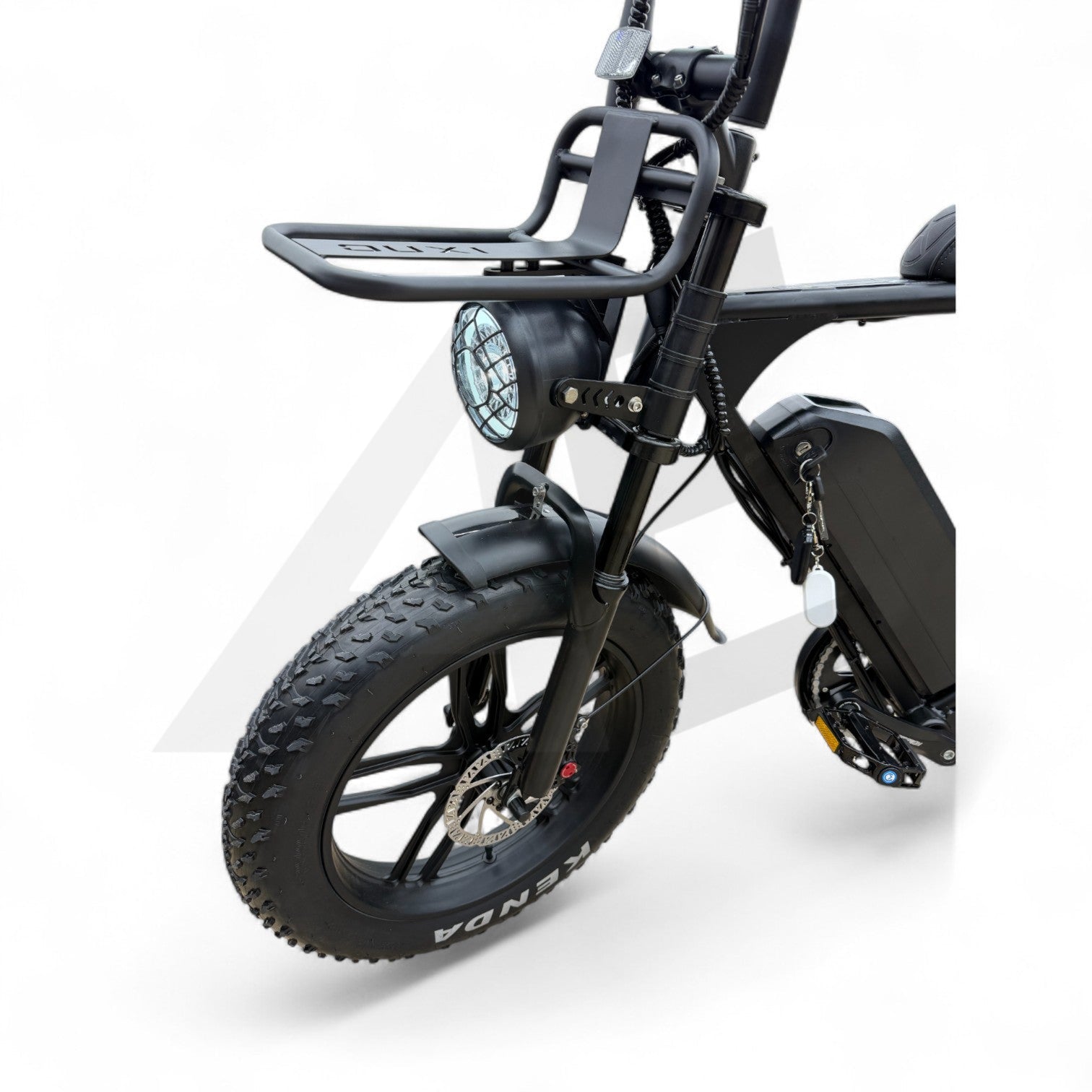 Ouxi C80 Pro Fatbike Zwart met Hydraulische Remmen - AE-trading