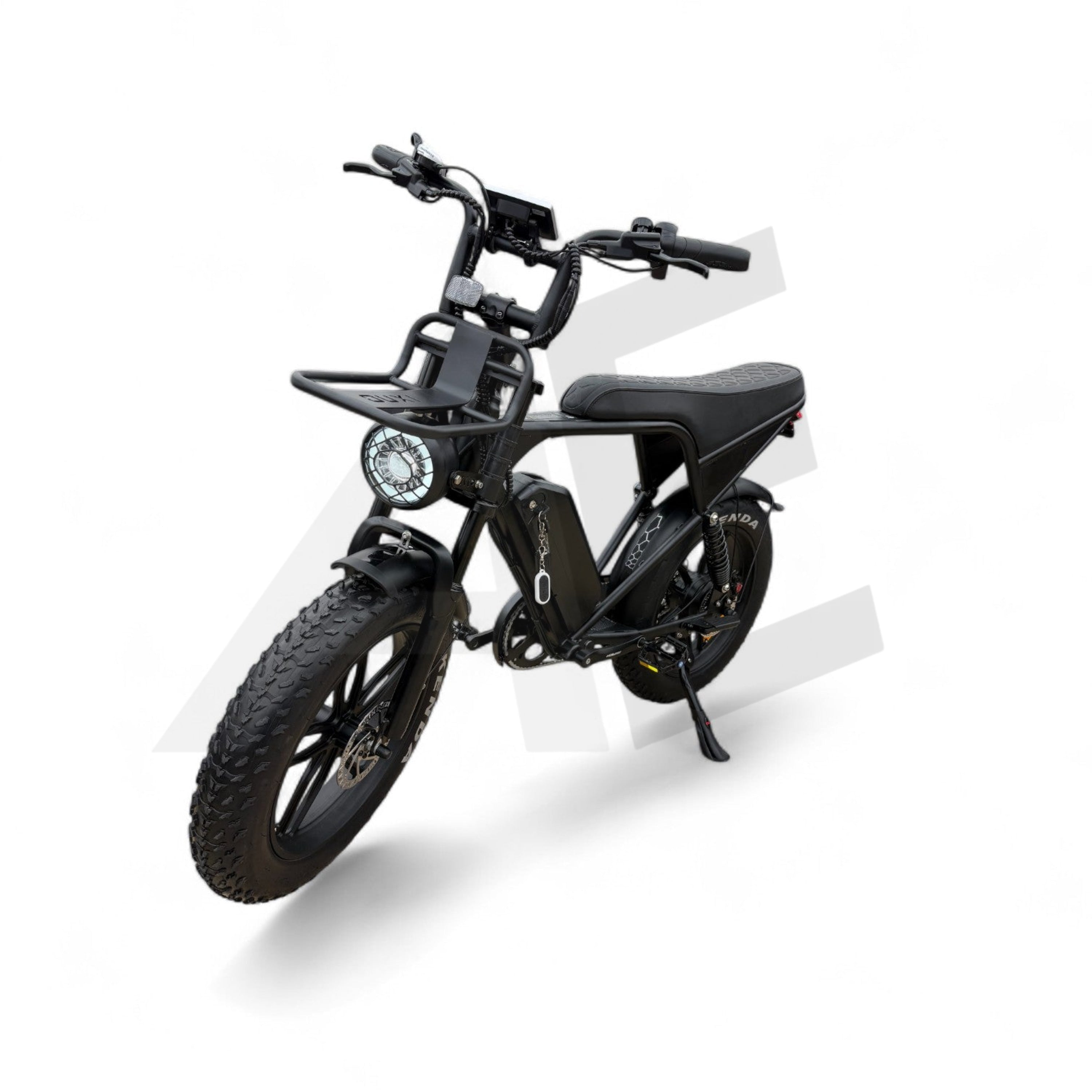 Ouxi C80 Pro Fatbike Zwart met Hydraulische Remmen - AE-trading