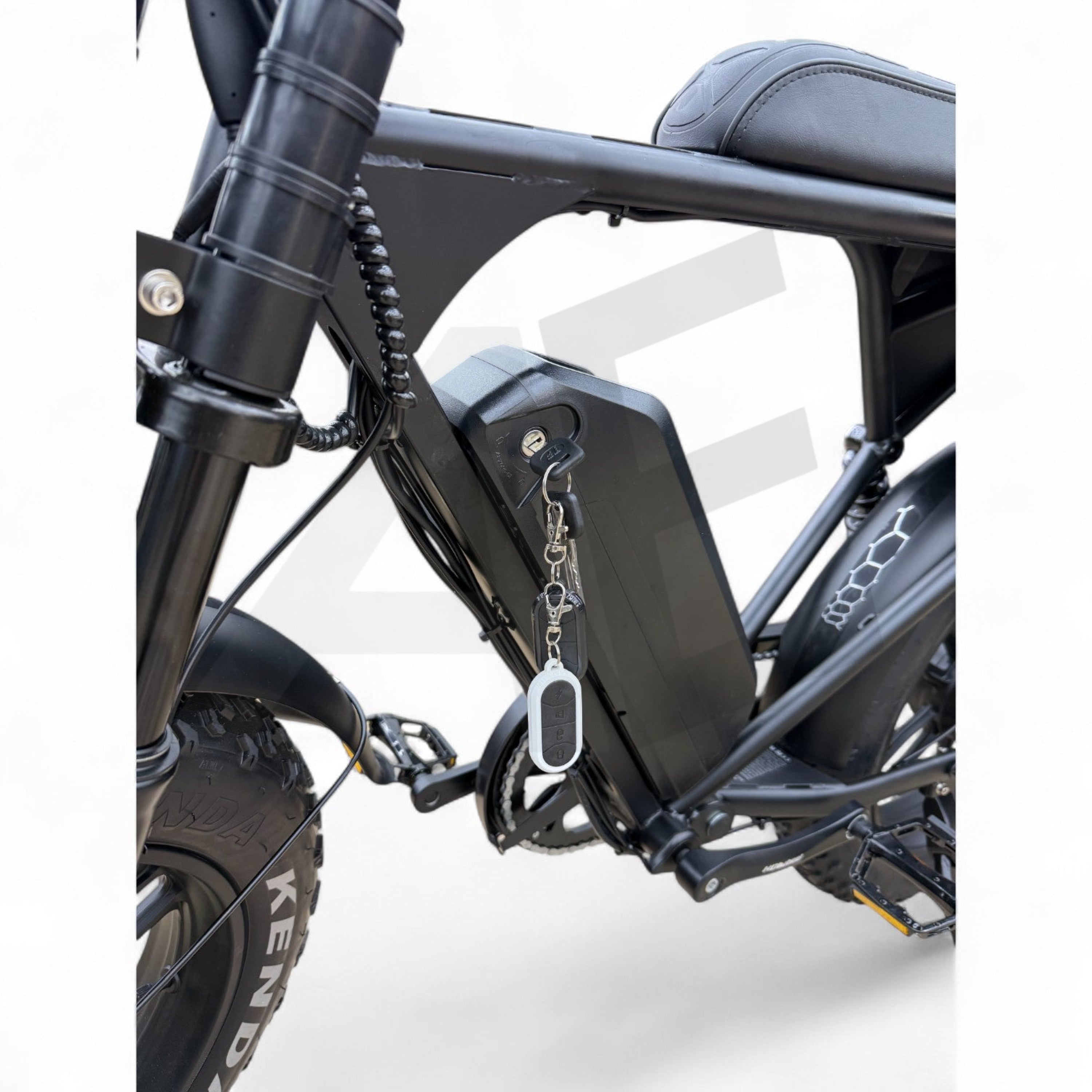 Ouxi C80 Pro Fatbike Zwart met Hydraulische Remmen - AE-trading