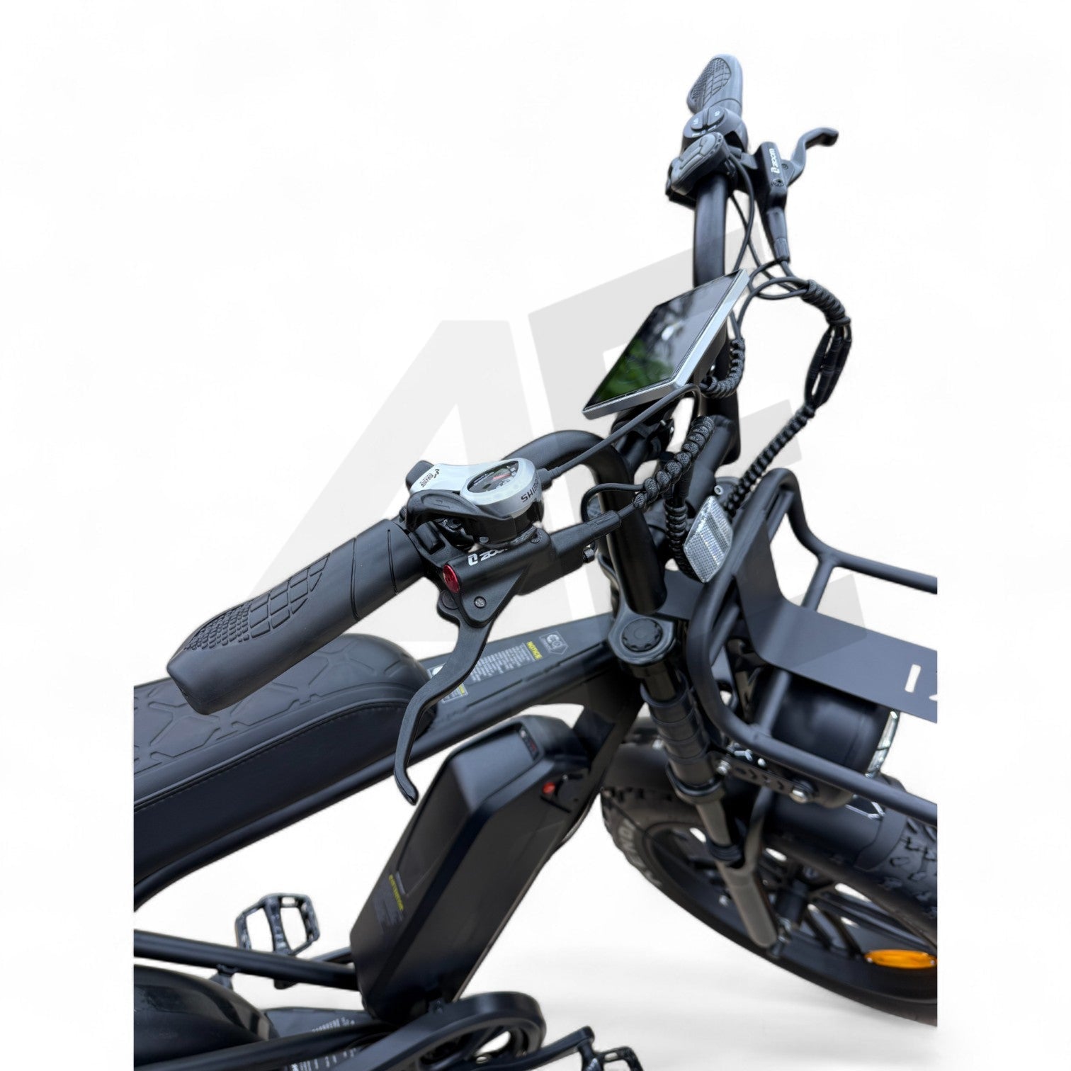 Ouxi C80 Pro Fatbike Zwart met Hydraulische Remmen - AE-trading