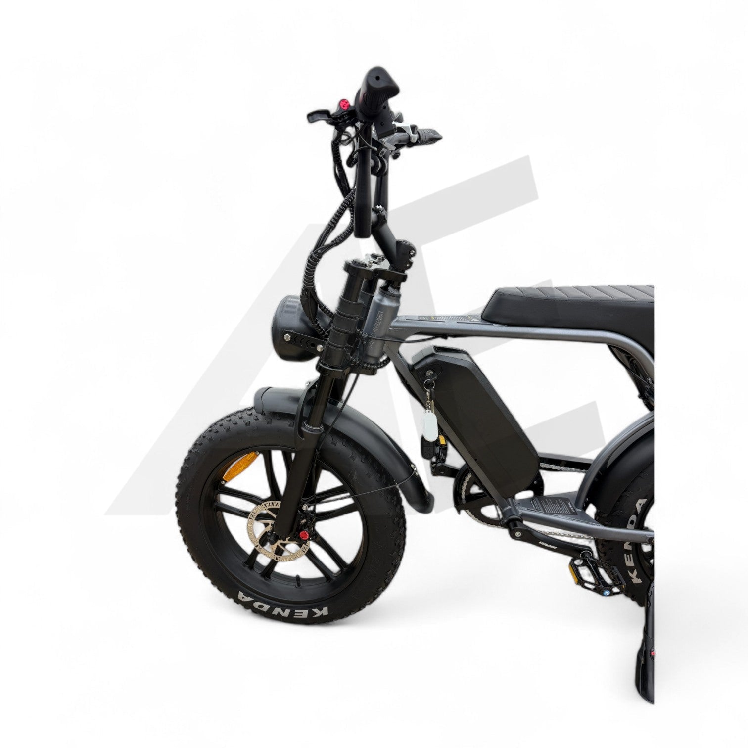 Ouxi C80 V8 5.0 Fatbike Space Grey met Hydraulische Remmen 2025 - AE-trading