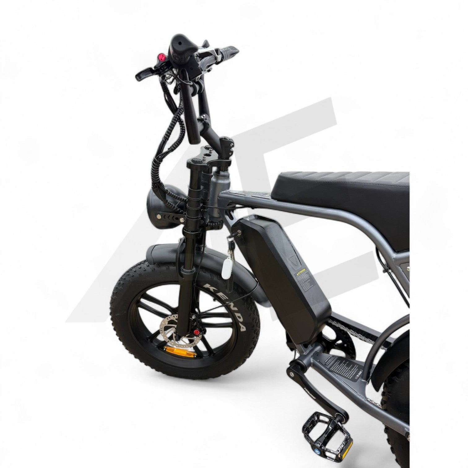 Ouxi C80 V8 5.0 Fatbike Space Grey met Hydraulische Remmen 2025 - AE-trading