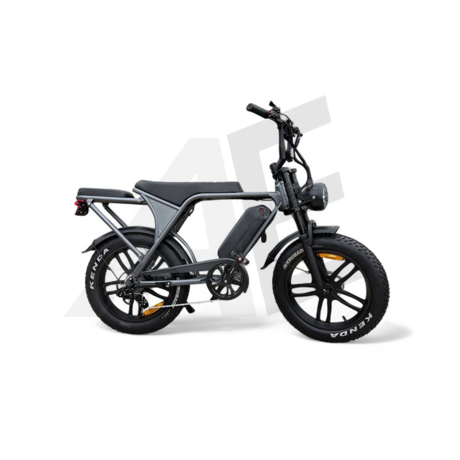 Ouxi C80 V8 5.0 Fatbike Space Grey met Hydraulische Remmen 2025 - AE-trading