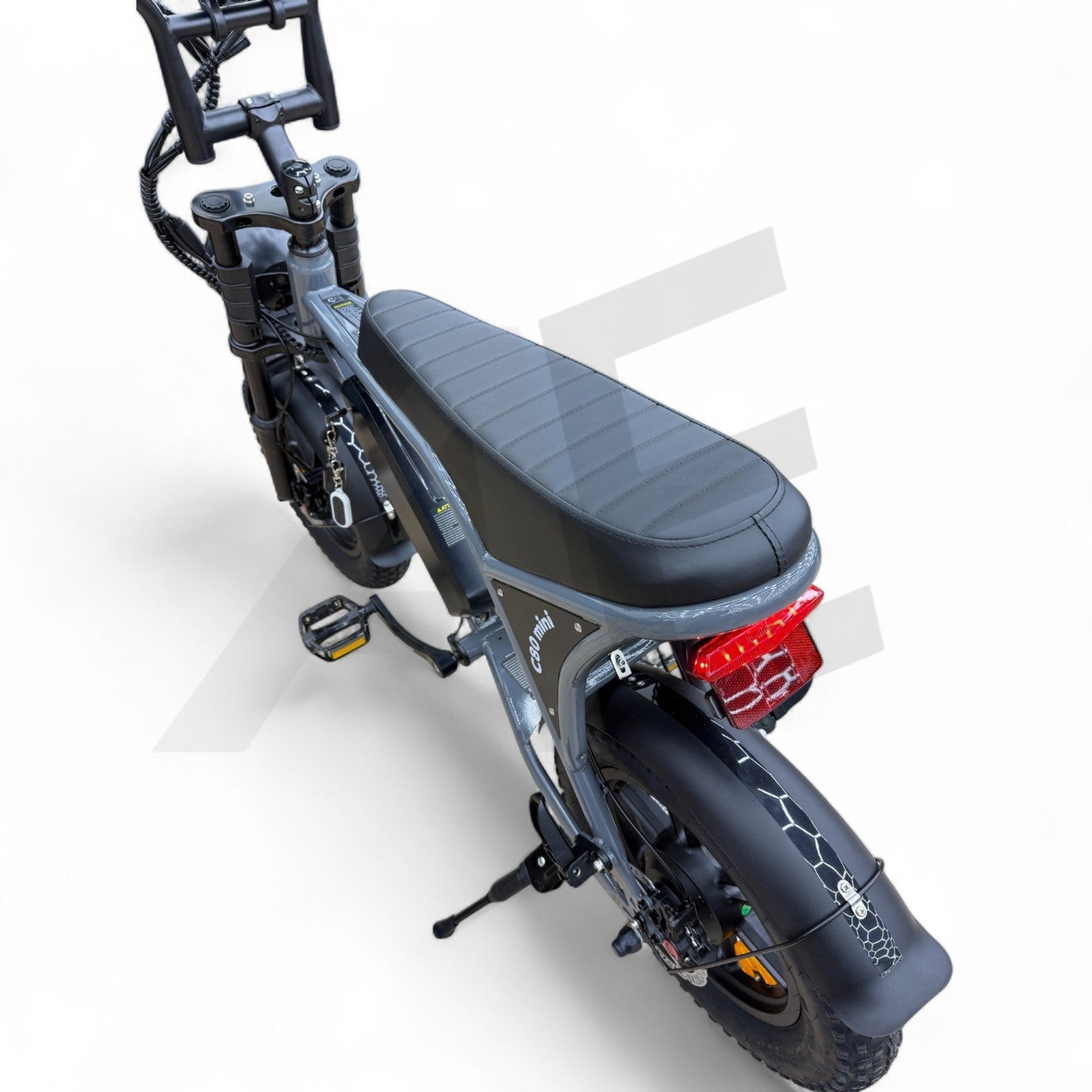 Ouxi C80 Mini Fatbike Nardo Grey met Hydraulische Remmen - AE-trading
