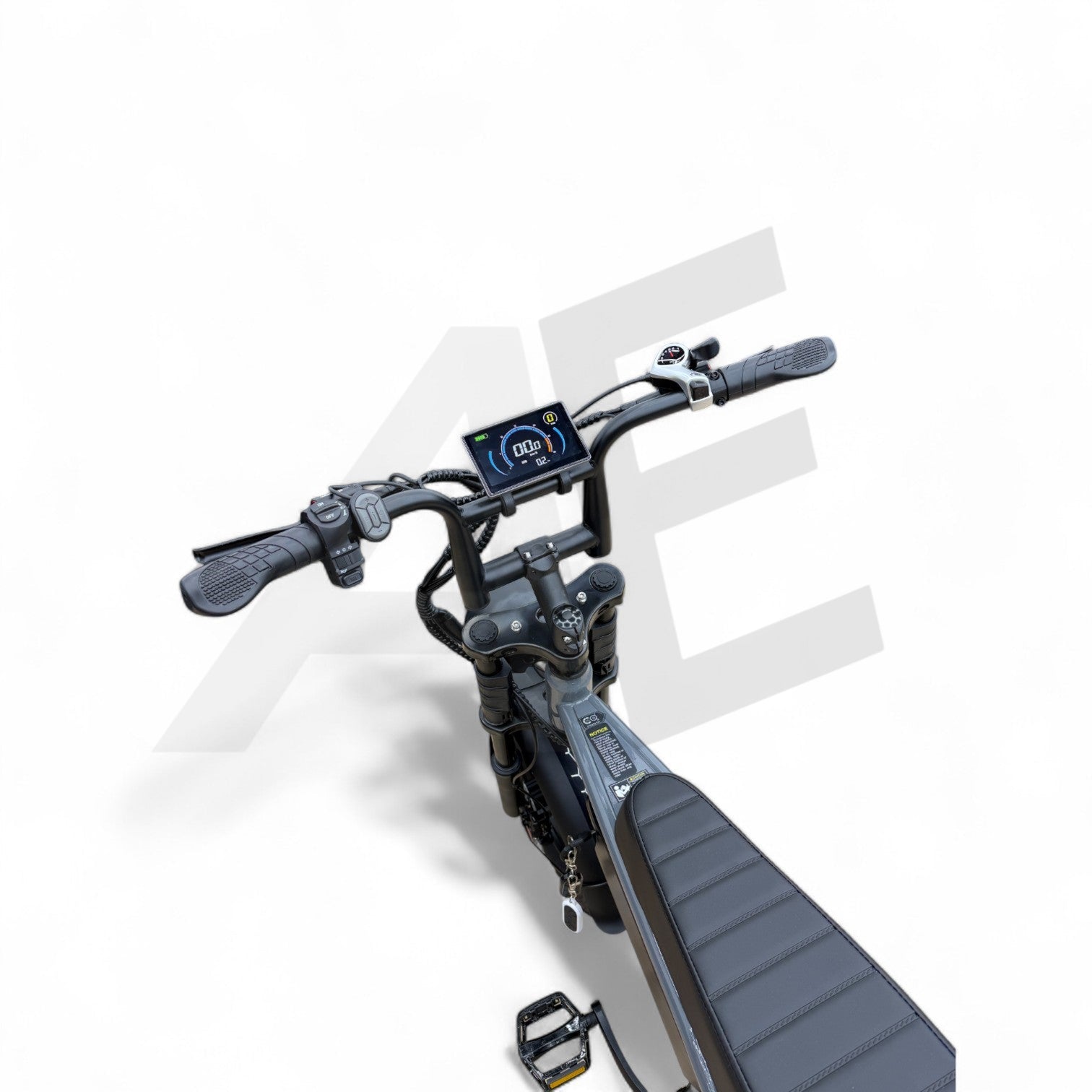 Ouxi C80 Mini Fatbike Nardo Grey met Hydraulische Remmen - AE-trading