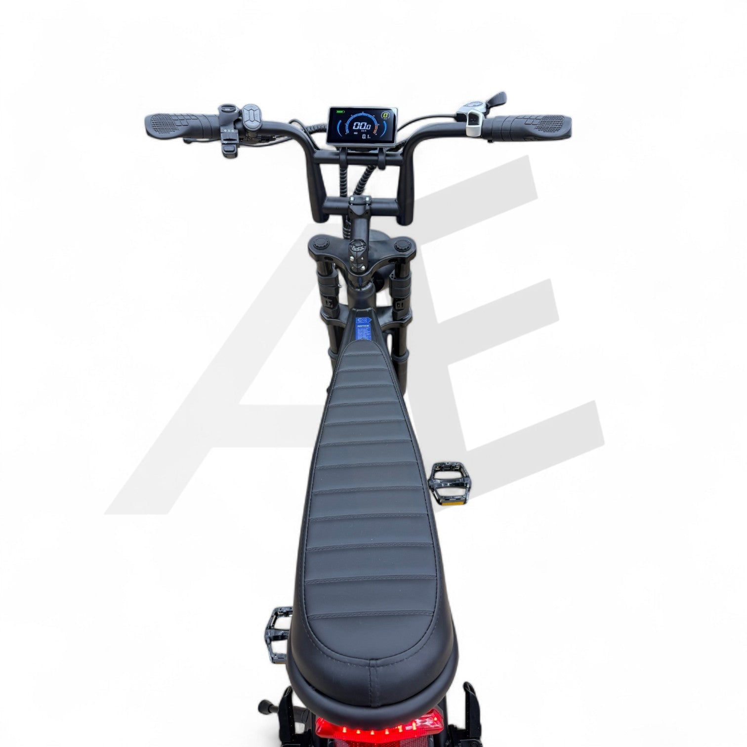 Ouxi C80 Mini Fatbike Mat Zwart - AE-trading