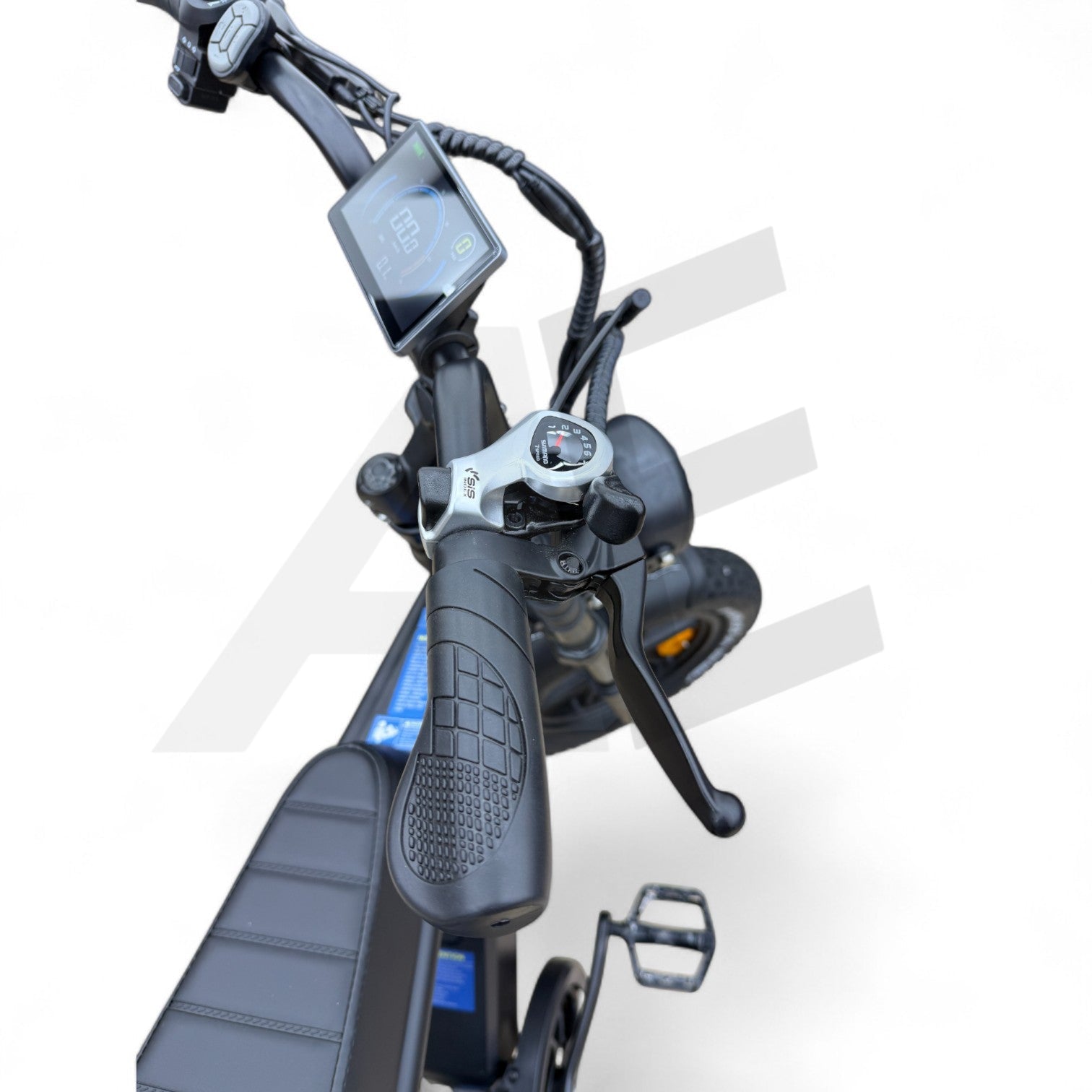 Ouxi C80 Mini Fatbike Mat Zwart - AE-trading