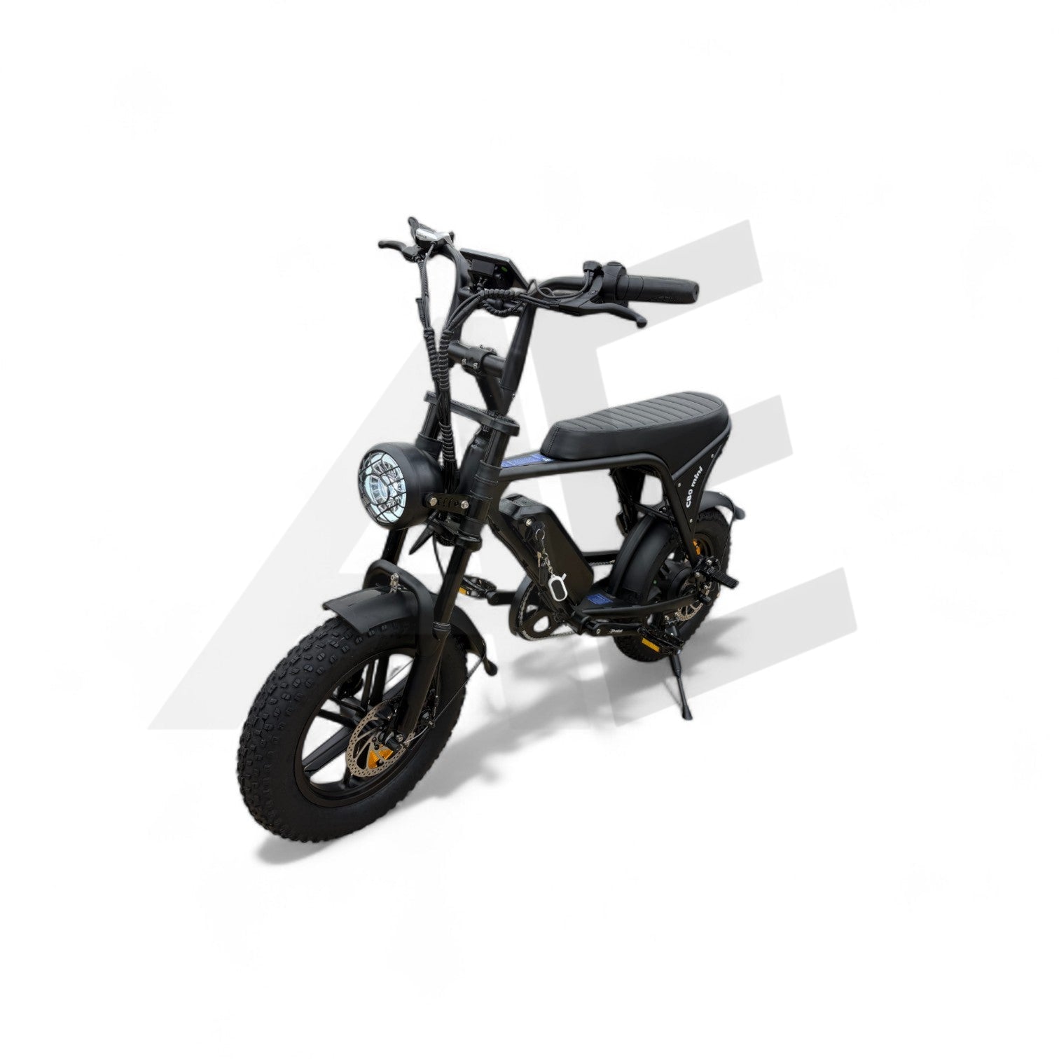 Ouxi C80 Mini Fatbike Mat Zwart - AE-trading