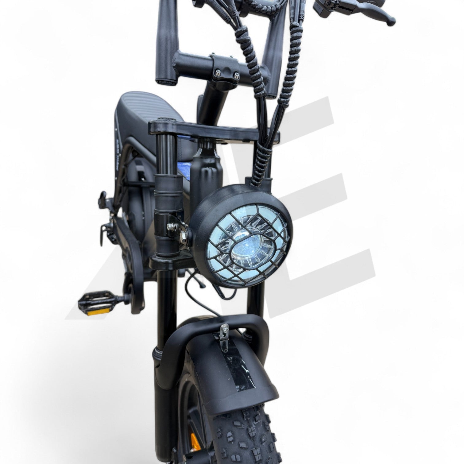 Ouxi C80 Mini Fatbike Mat Zwart - AE-trading