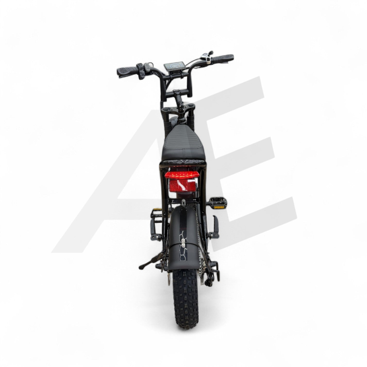 Ouxi C80 Mini Fatbike Glans Zwart met Hydraulische Remmen - AE-trading