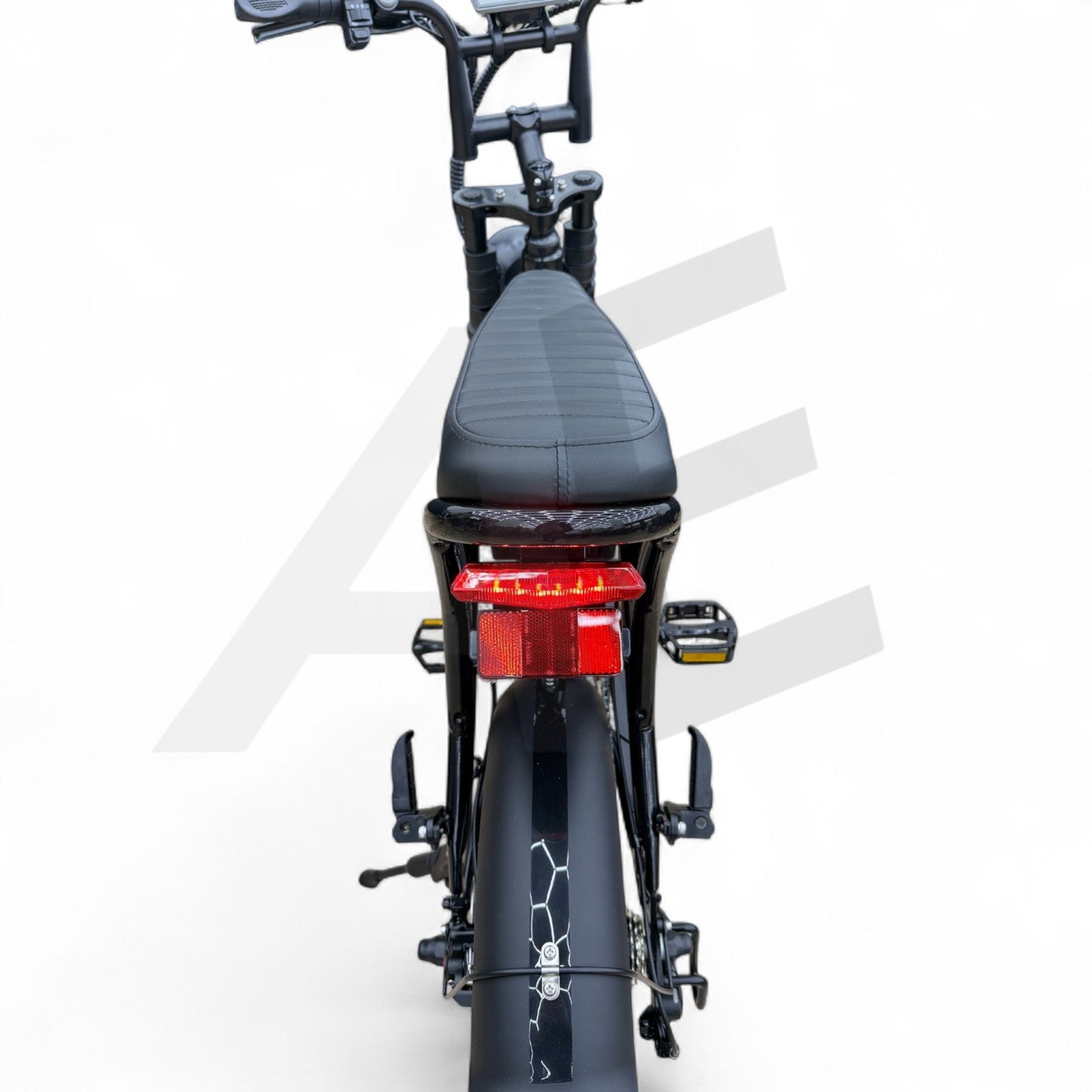 Ouxi C80 Mini Fatbike Glans Zwart met Hydraulische Remmen - AE-trading