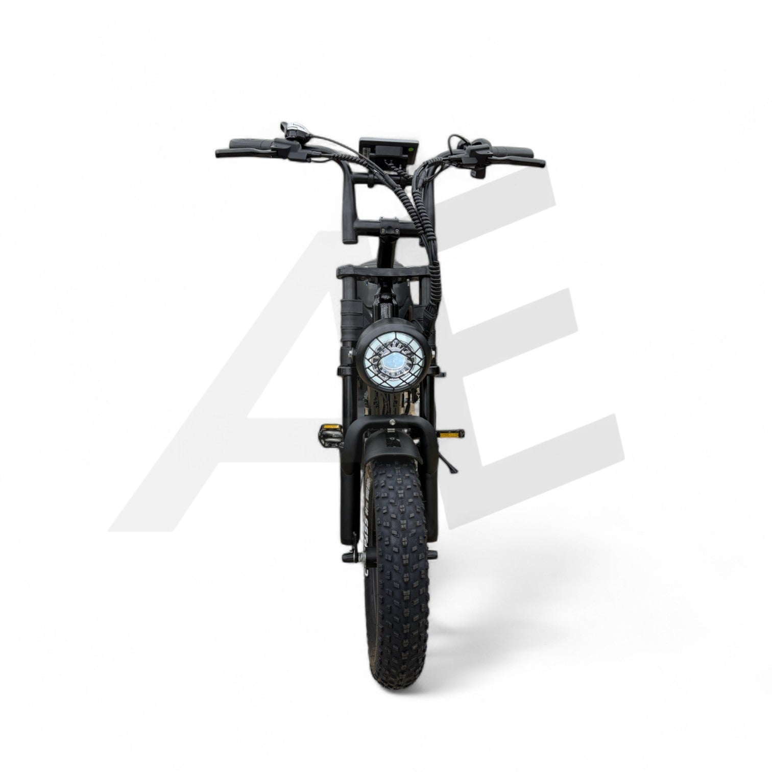 Ouxi C80 Mini Fatbike Glans Zwart met Hydraulische Remmen - AE-trading