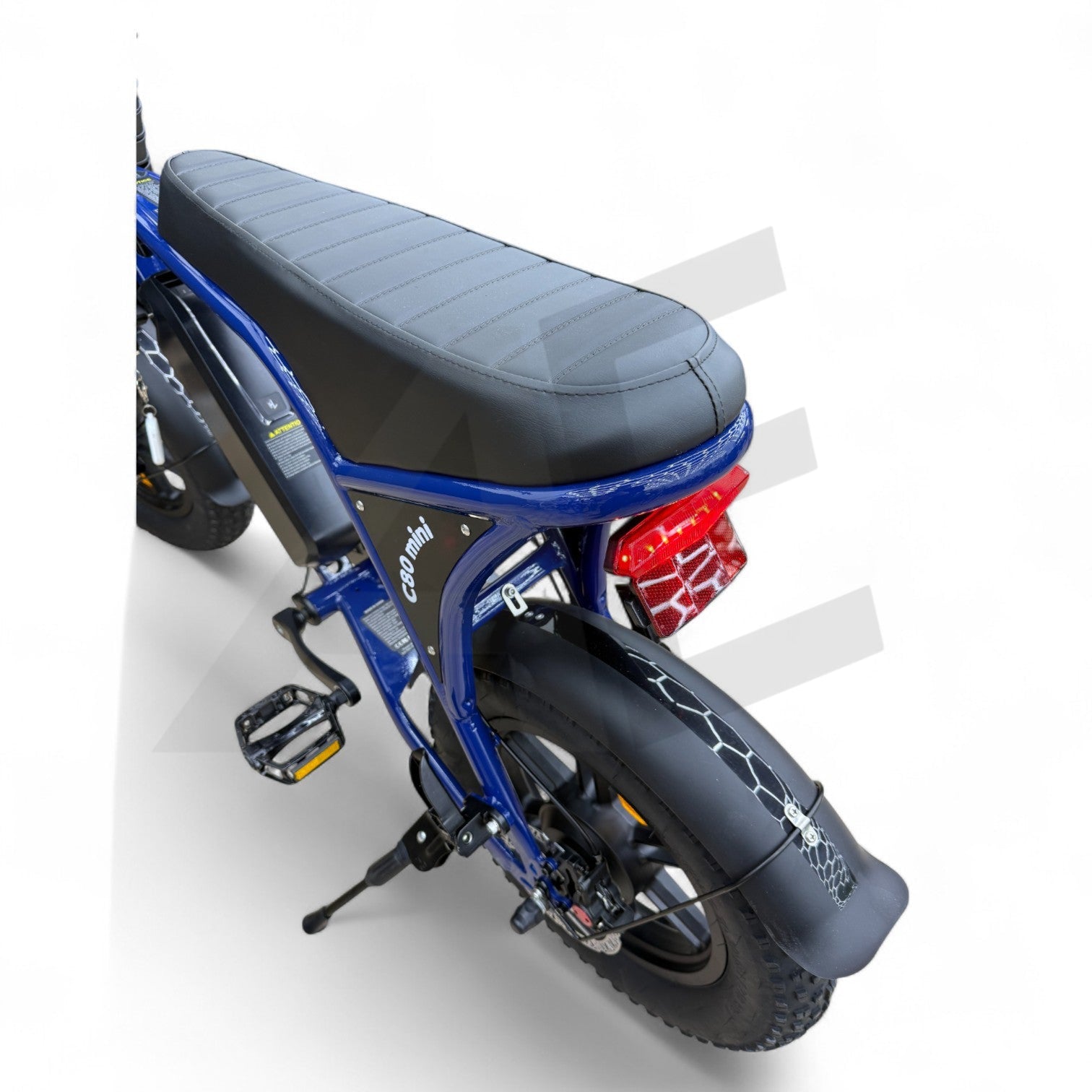 Ouxi C80 Mini Fatbike Candy Blue met Hydraulische Remmen - AE-trading