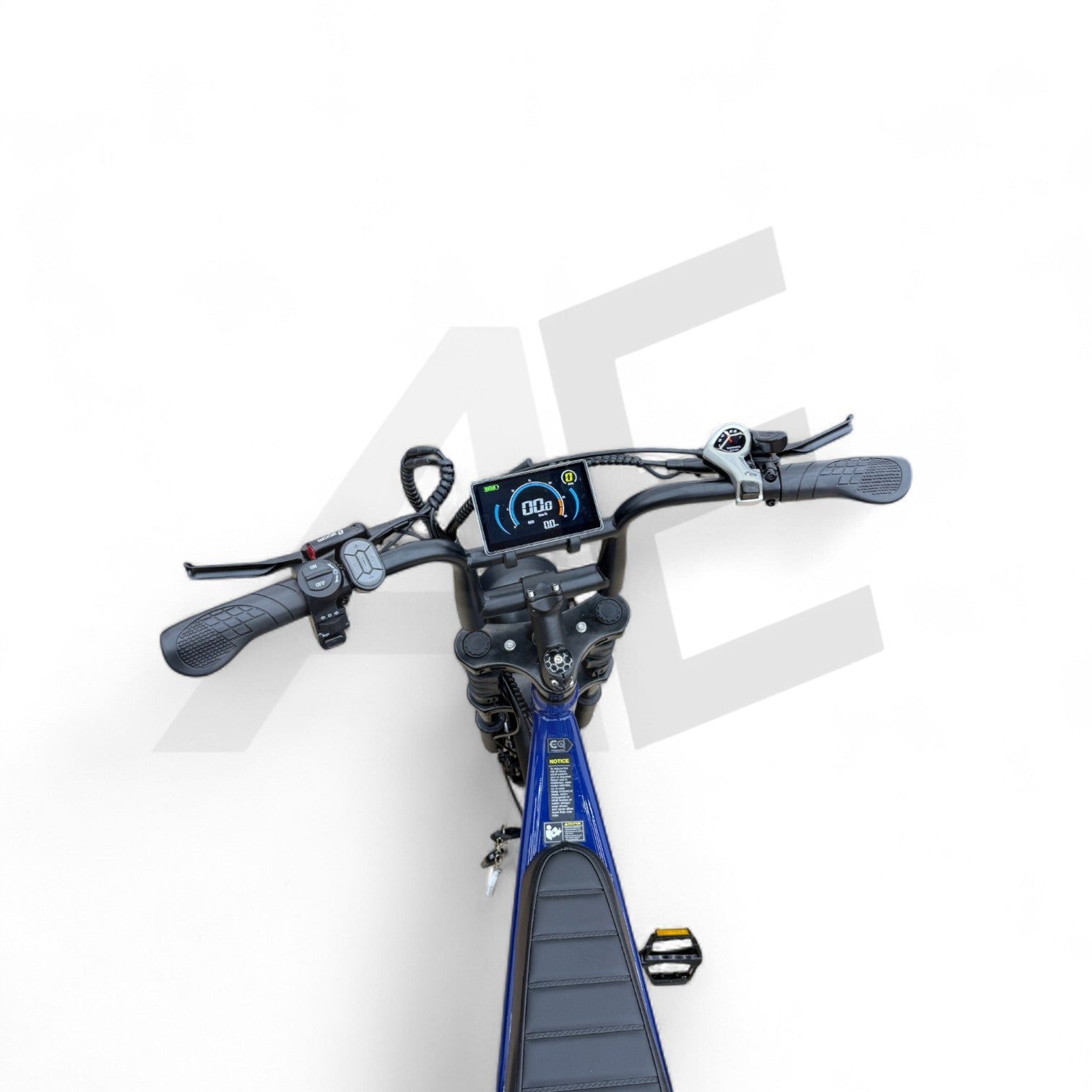 Ouxi C80 Mini Fatbike Candy Blue met Hydraulische Remmen - AE-trading