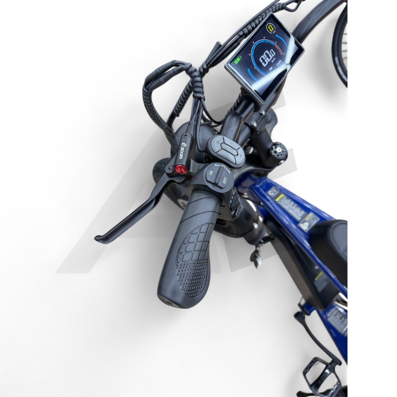 Ouxi C80 Mini Fatbike Candy Blue met Hydraulische Remmen - AE-trading