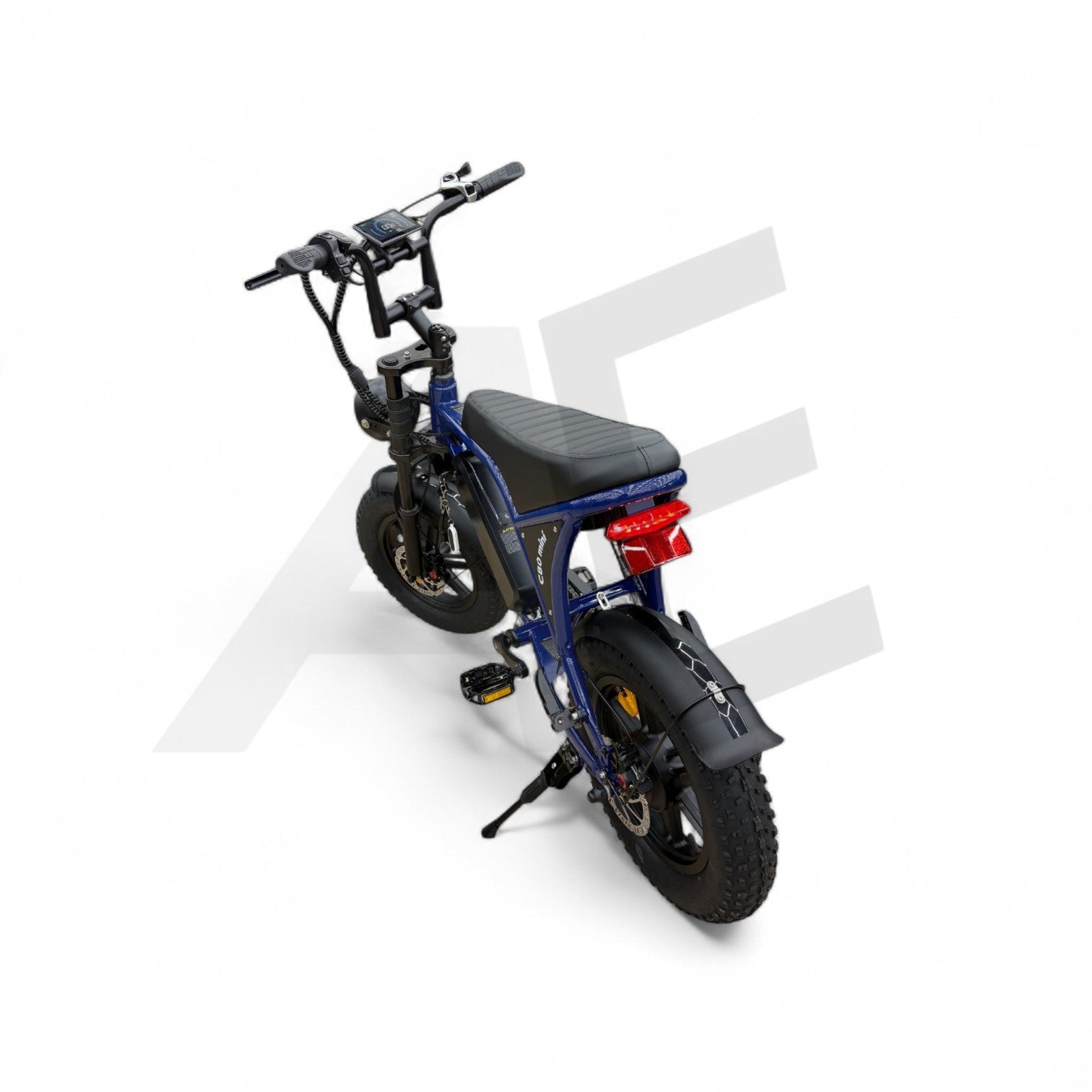 Ouxi C80 Mini Fatbike Candy Blue met Hydraulische Remmen - AE-trading