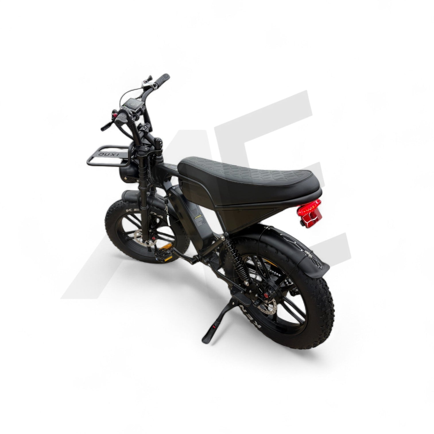 Ouxi C80 Pro Max Fatbike Zwart Dubbele Accu met Hydraulische Remmen - AE-trading