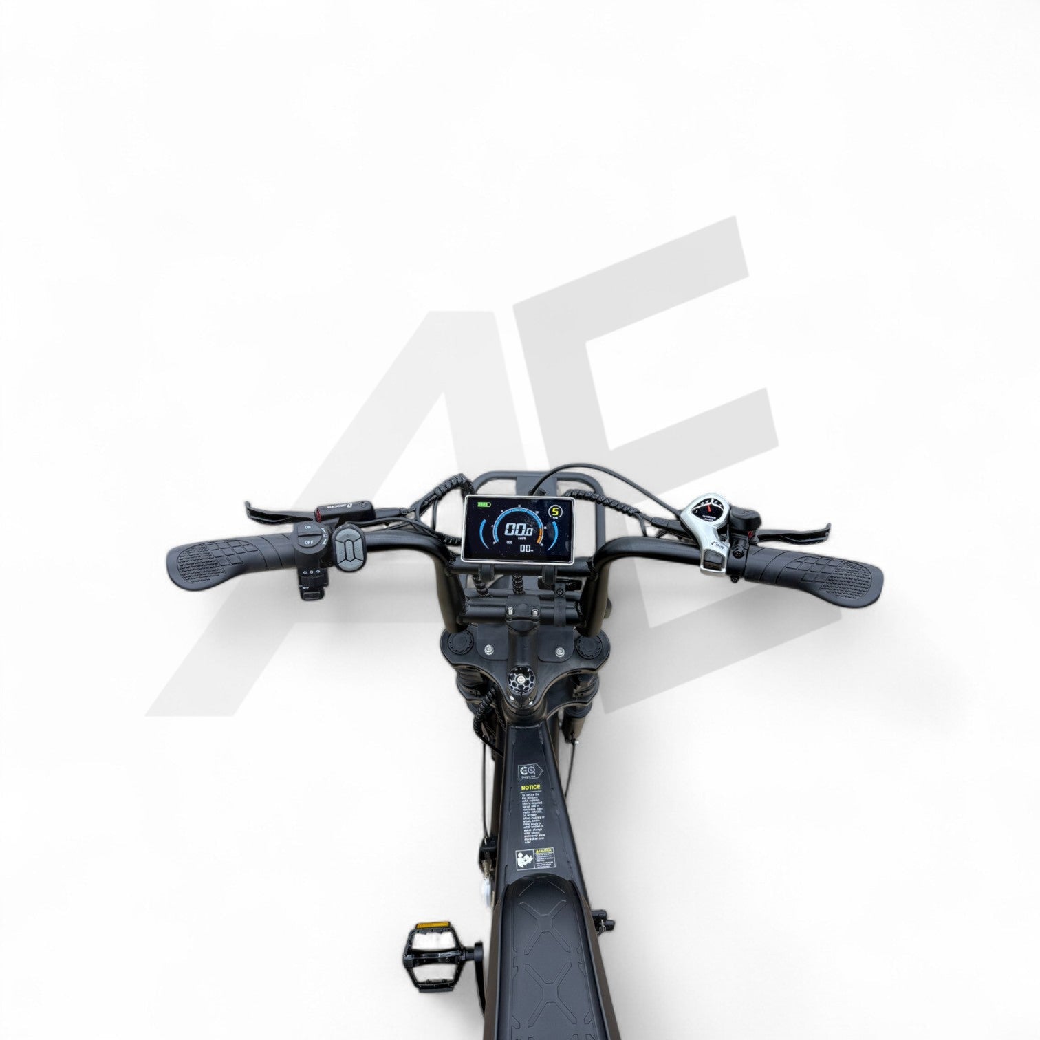 Ouxi C80 Pro Max Fatbike Zwart Dubbele Accu met Hydraulische Remmen - AE-trading