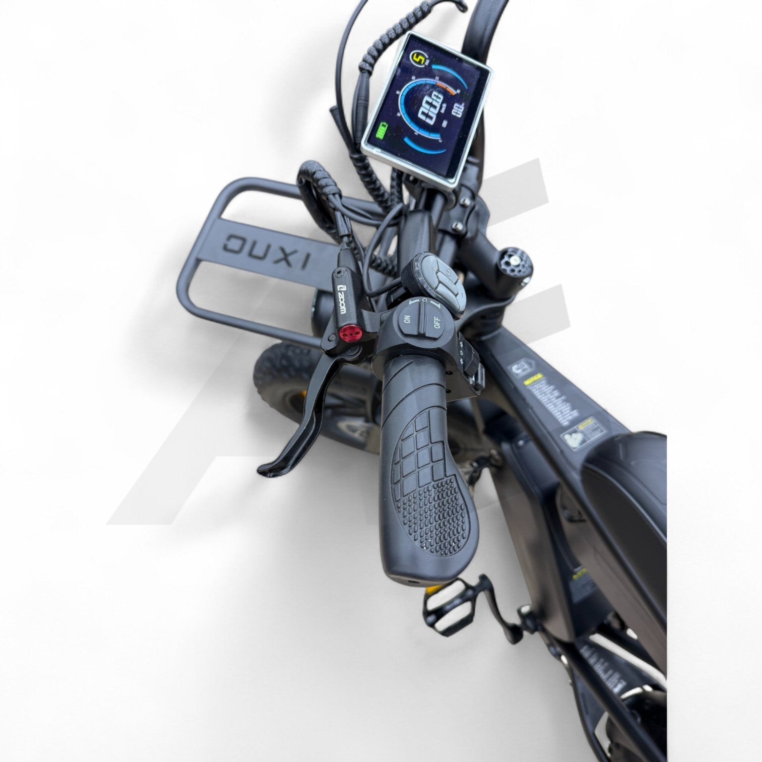 Ouxi C80 Pro Max Fatbike Zwart Dubbele Accu met Hydraulische Remmen - AE-trading