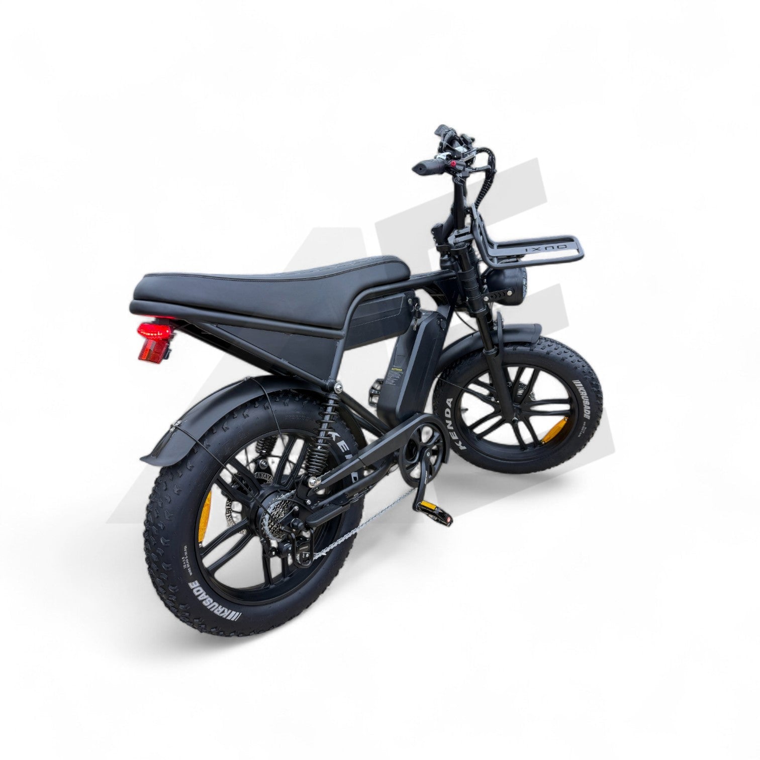 Ouxi C80 Pro Max Fatbike Zwart Dubbele Accu met Hydraulische Remmen - AE-trading