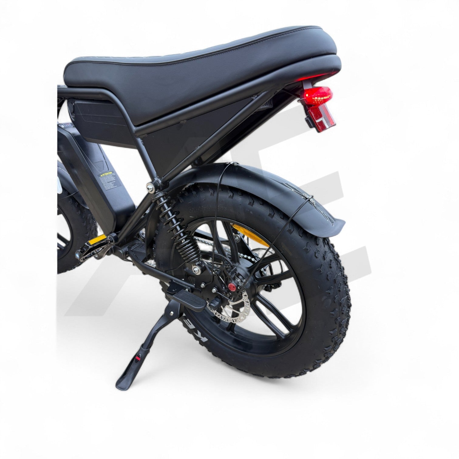 Ouxi C80 Pro Max Fatbike Zwart Dubbele Accu met Hydraulische Remmen - AE-trading