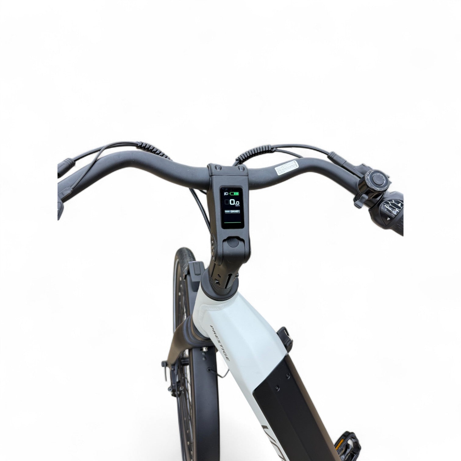 Vogue Prestige – Elektrische Unisex E-Bike 28 inch – 48 cm – MOTINOVA Middenmotor 80Nm – V-Snaar Aandrijving – 14,5Ah Accu – Mat Cool Grey - AE-trading