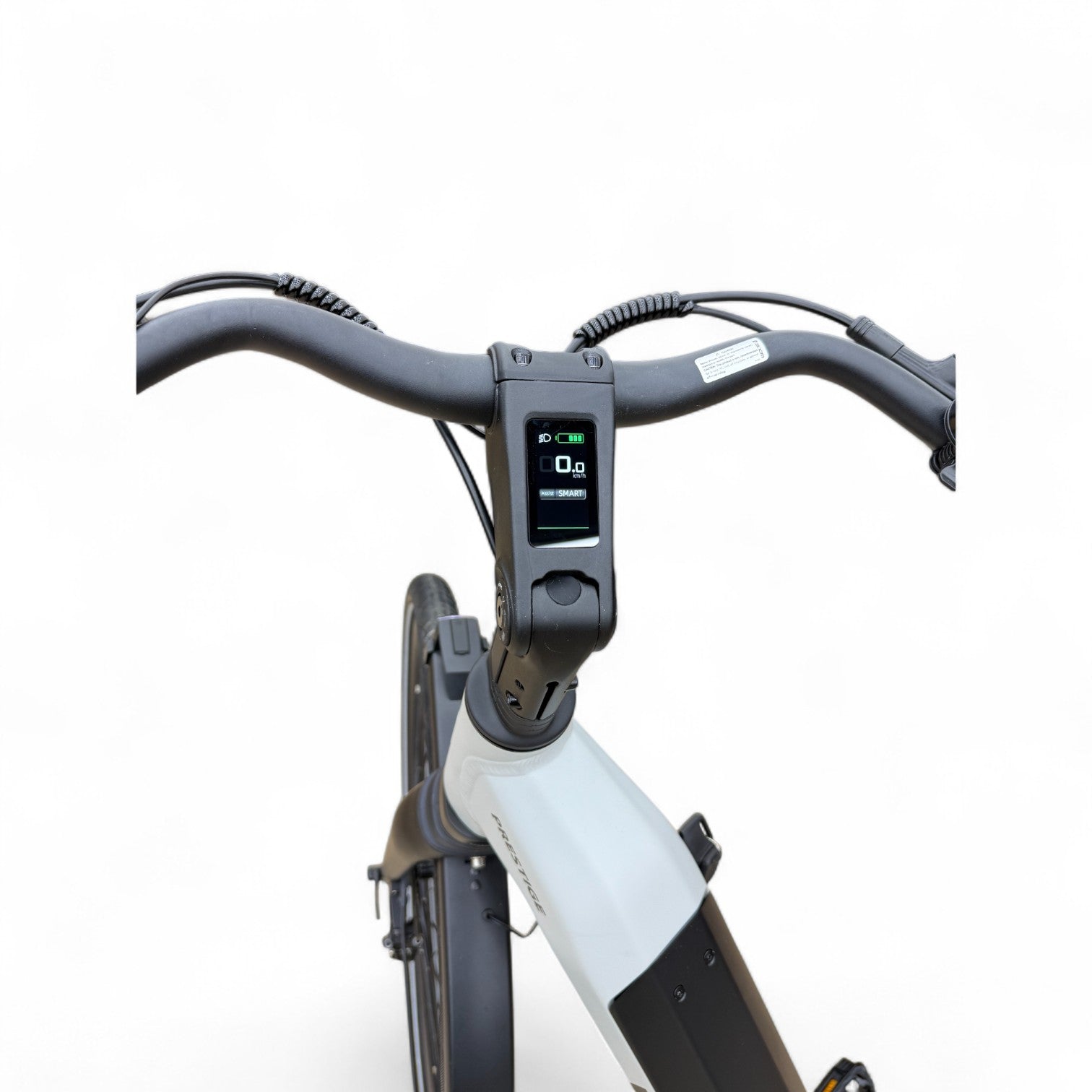 Vogue Prestige – Elektrische Unisex E-Bike 28 inch – 48 cm – MOTINOVA Middenmotor 80Nm – V-Snaar Aandrijving – 14,5Ah Accu – Mat Cool Grey - AE-trading