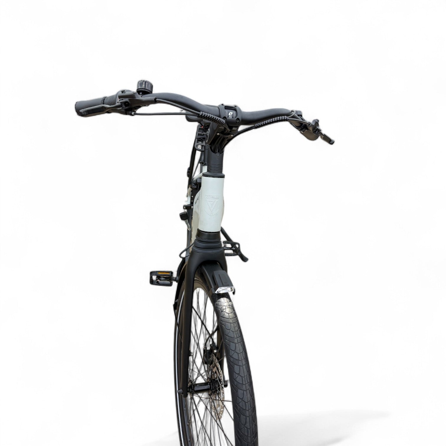 Vogue Prestige – Elektrische Unisex E-Bike 28 inch – 48 cm – MOTINOVA Middenmotor 80Nm – V-Snaar Aandrijving – 14,5Ah Accu – Mat Cool Grey - AE-trading