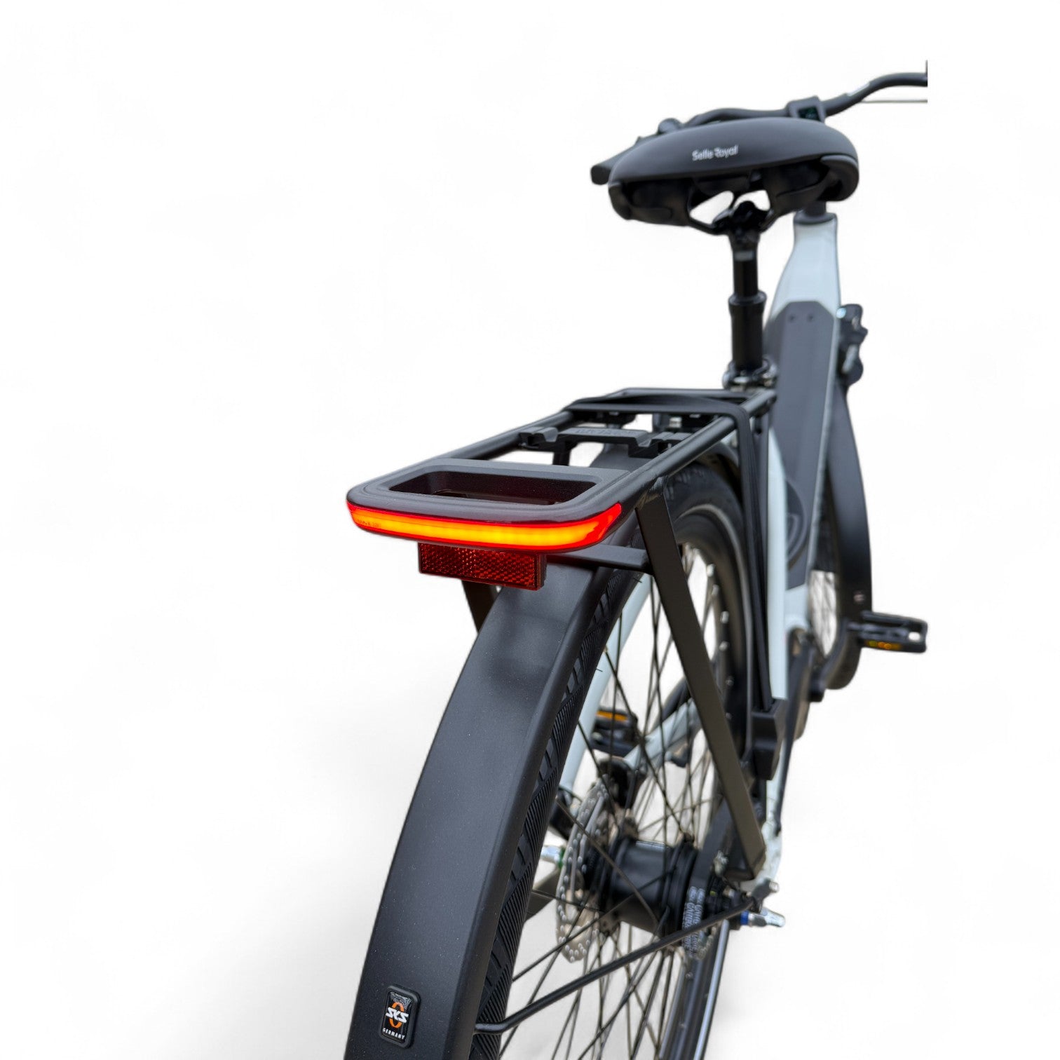 Vogue Prestige – Elektrische Unisex E-Bike 28 inch – 48 cm – MOTINOVA Middenmotor 80Nm – V-Snaar Aandrijving – 14,5Ah Accu – Mat Cool Grey - AE-trading