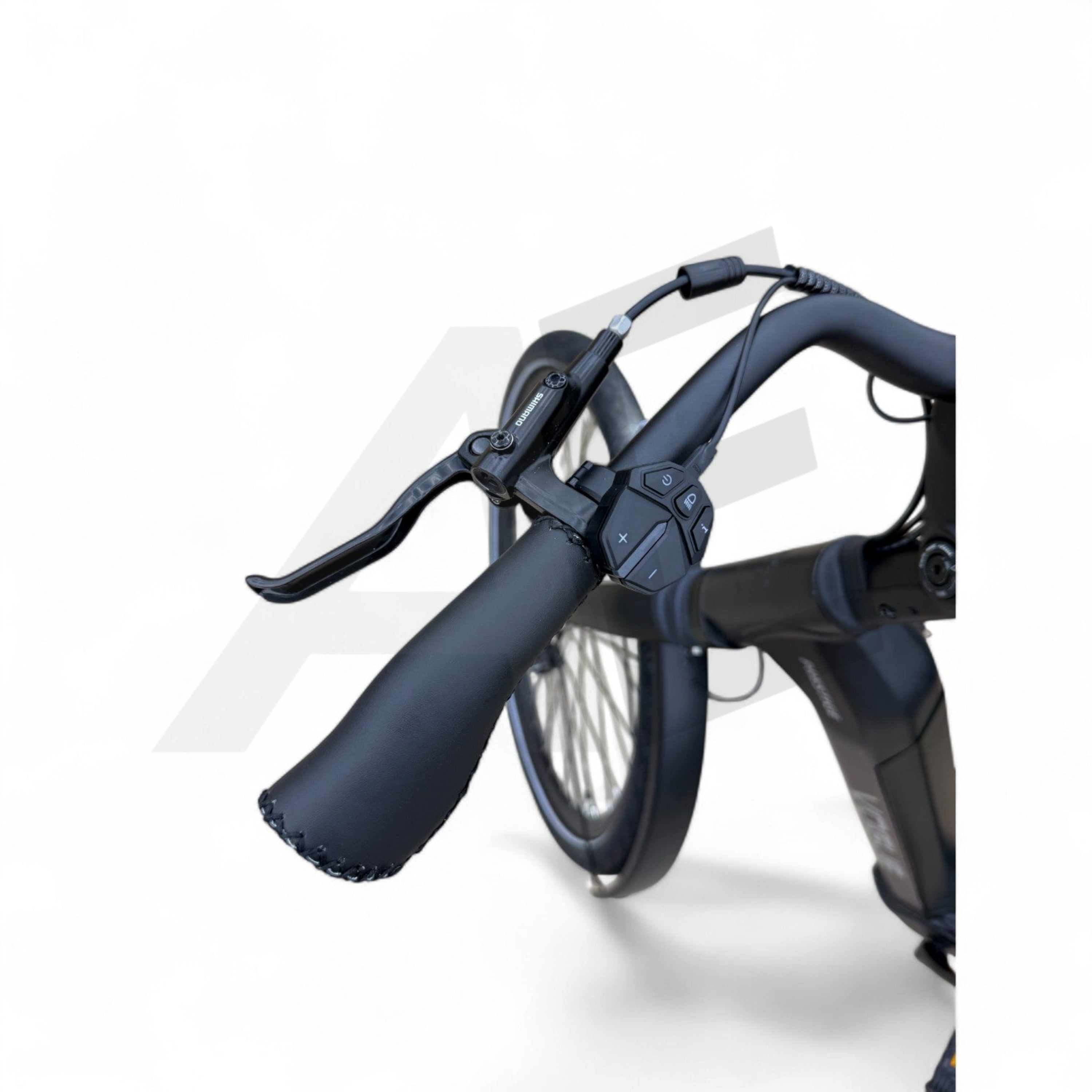 Vogue Prestige – Elektrische Unisex E-Bike 28 inch – 48 cm – MOTINOVA Middenmotor 80Nm – V-Snaar Aandrijving – 14,5Ah Accu – Mat Zwart - AE-trading