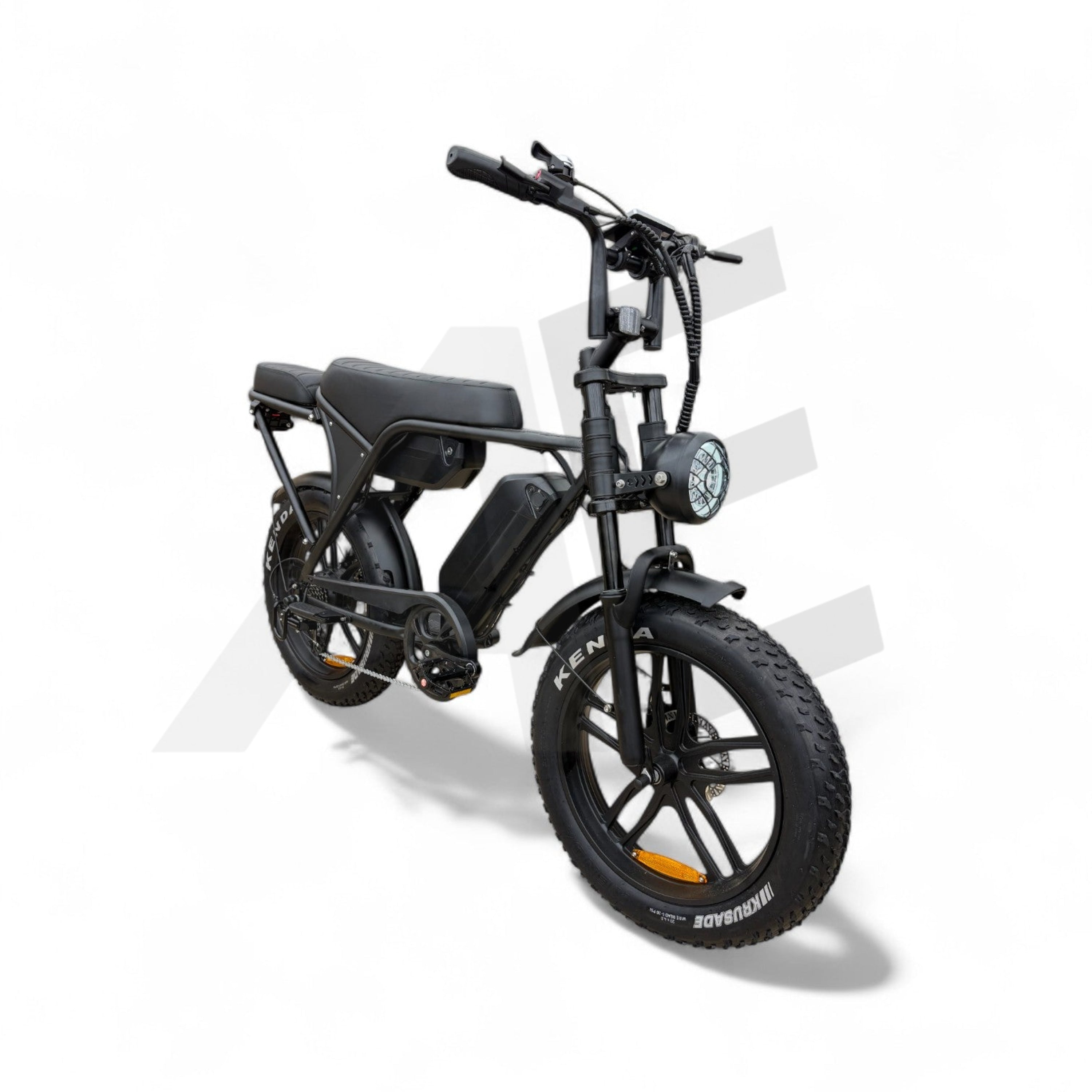 Ouxi C80 V8 Max – Elektrische Fatbike 20 inch – Dubbele Accu - 250W Motor – 150 km Actieradius – Hydraulische Remmen – 2-Persoons - AE-trading
