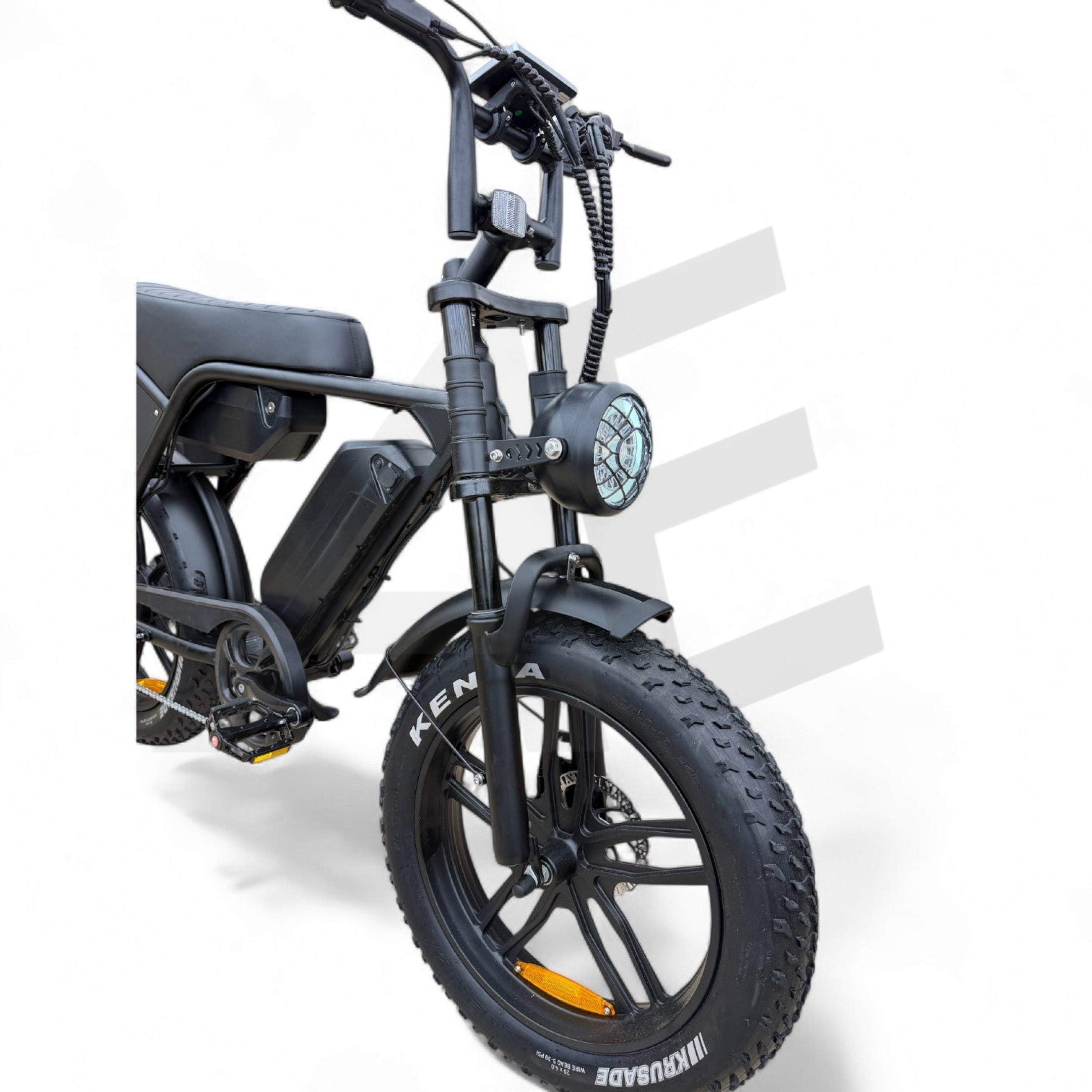 Ouxi C80 V8 Max – Elektrische Fatbike 20 inch – Dubbele Accu - 250W Motor – 150 km Actieradius – Hydraulische Remmen – 2-Persoons - AE-trading